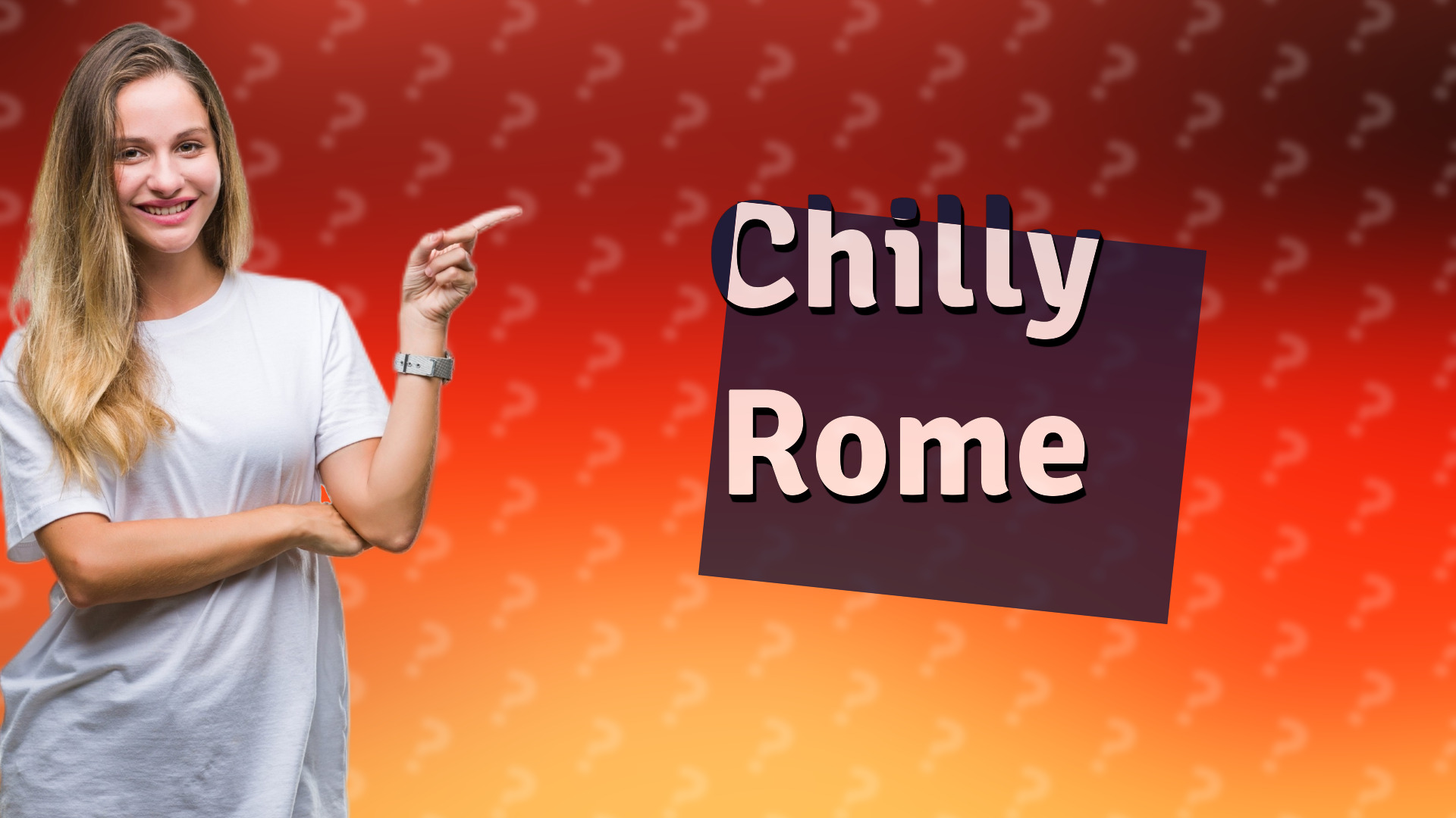 Chilly Rome