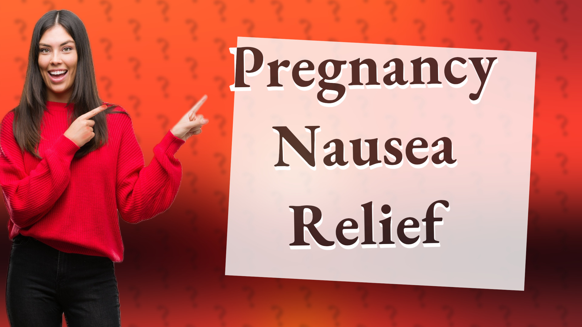 Pregnancy Nausea Relief