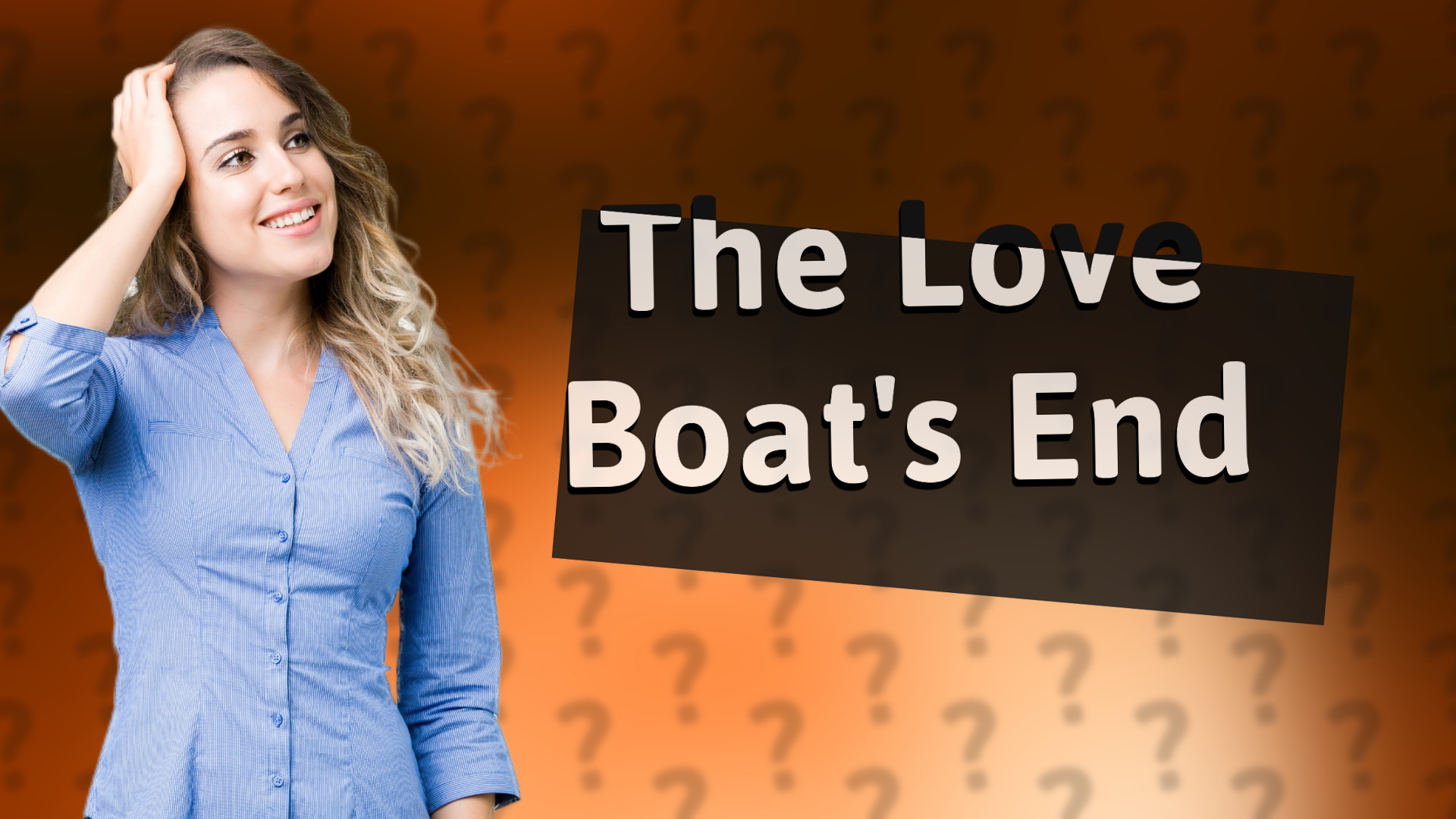 The Love Boat's End