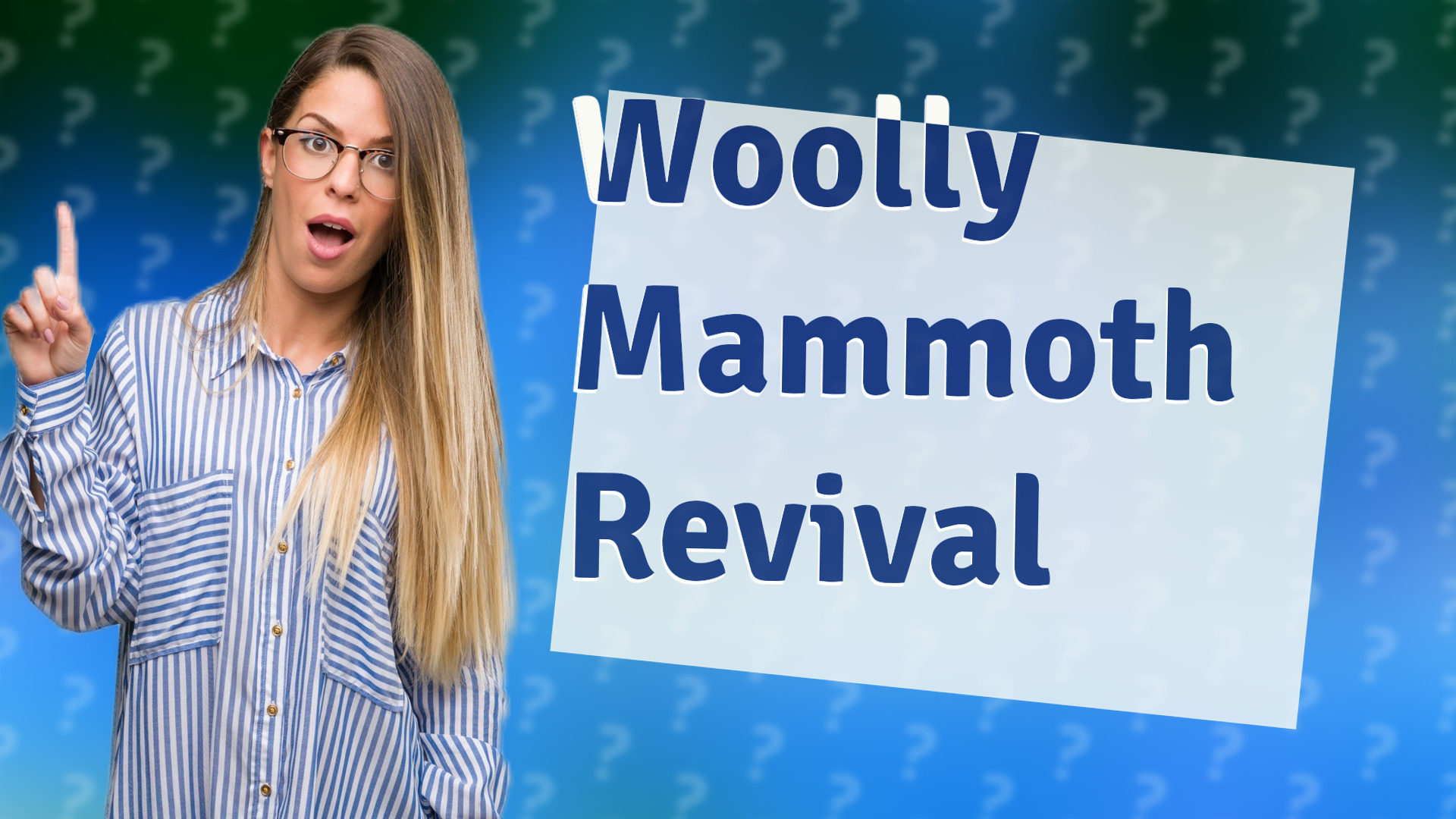 Woolly Mammoth Revival