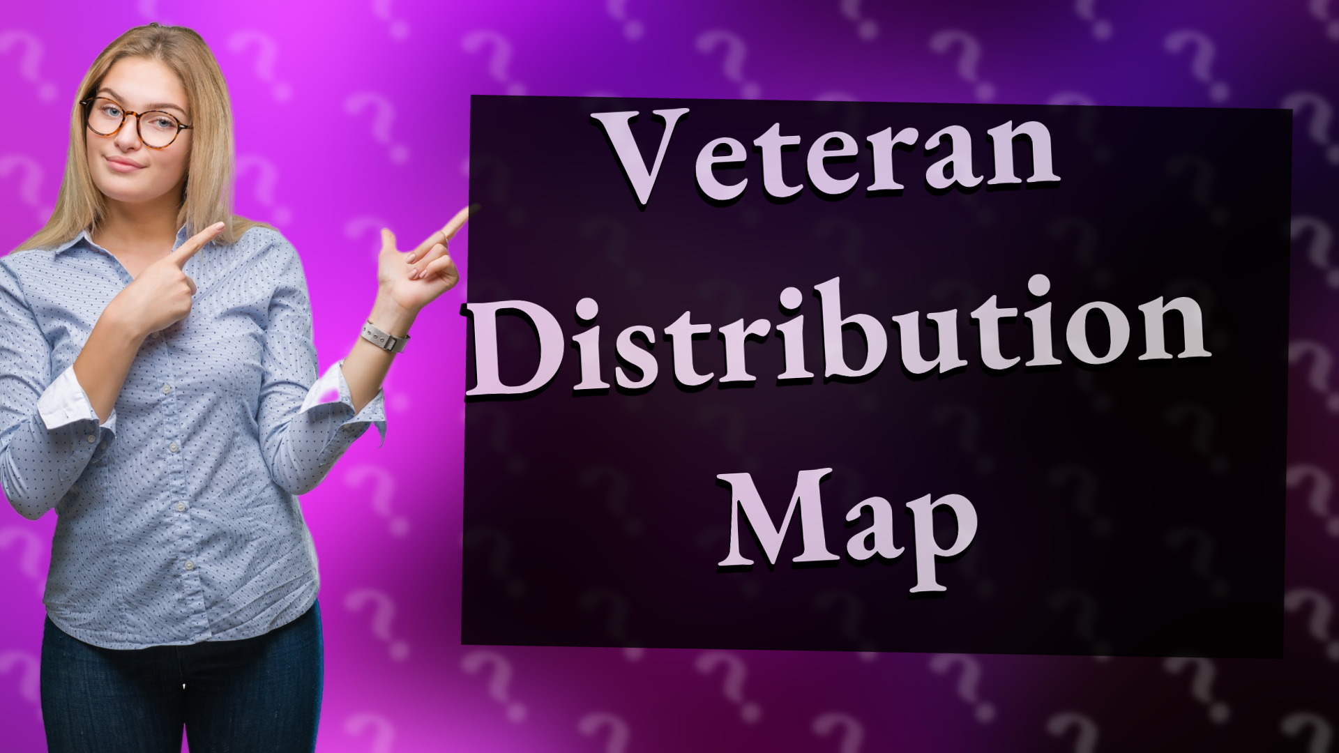 Veteran Distribution Map