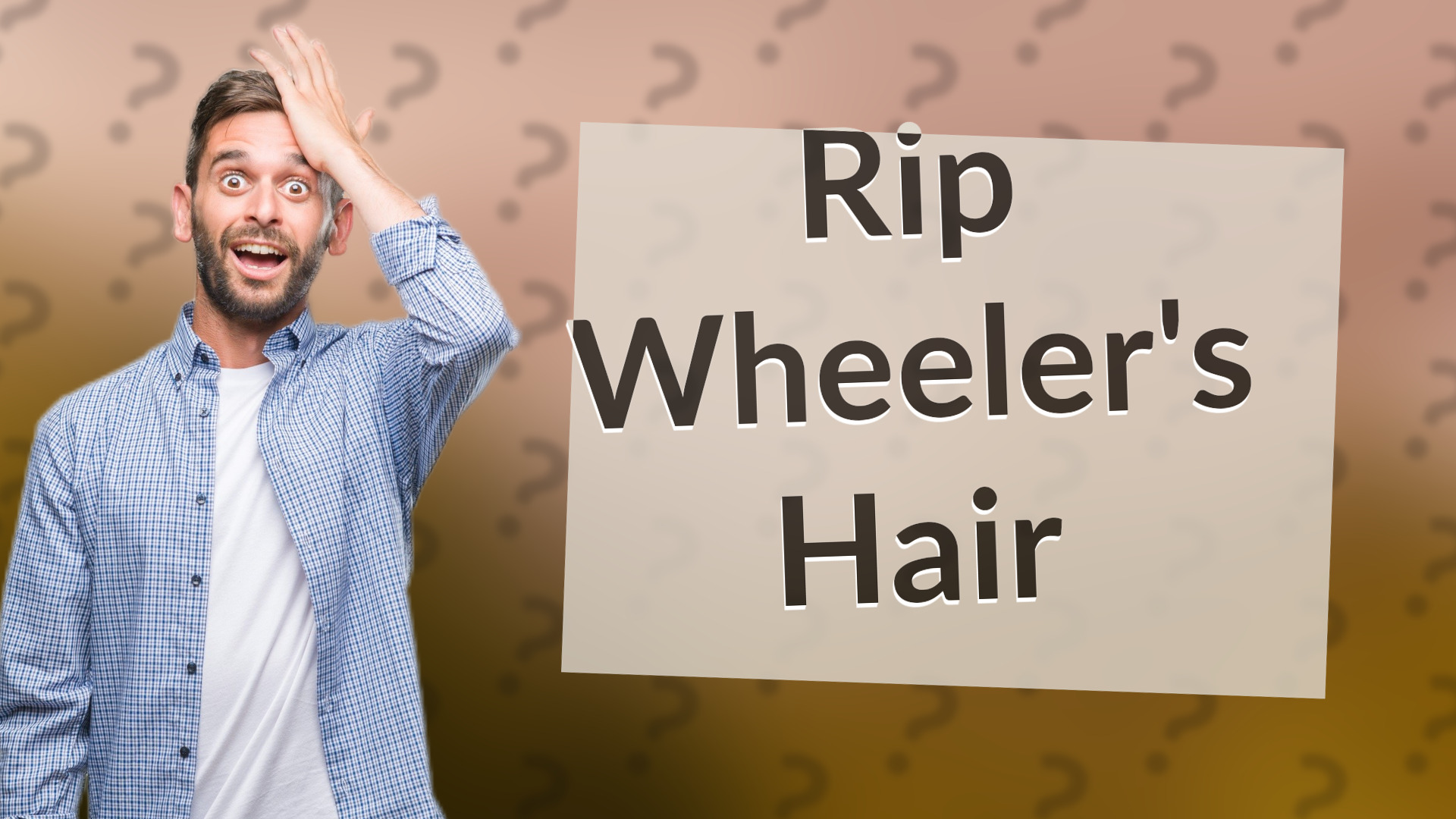 Rip Wheeler's Hair