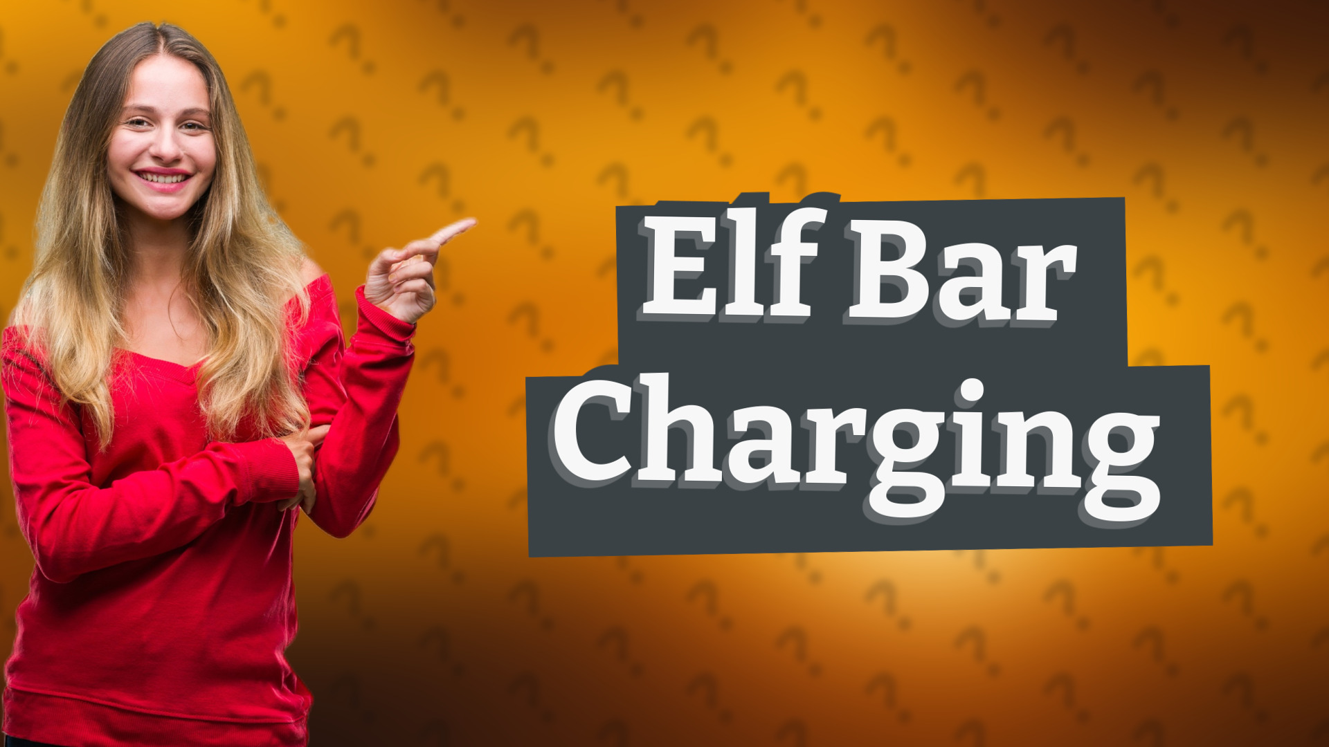Elf Bar Charging