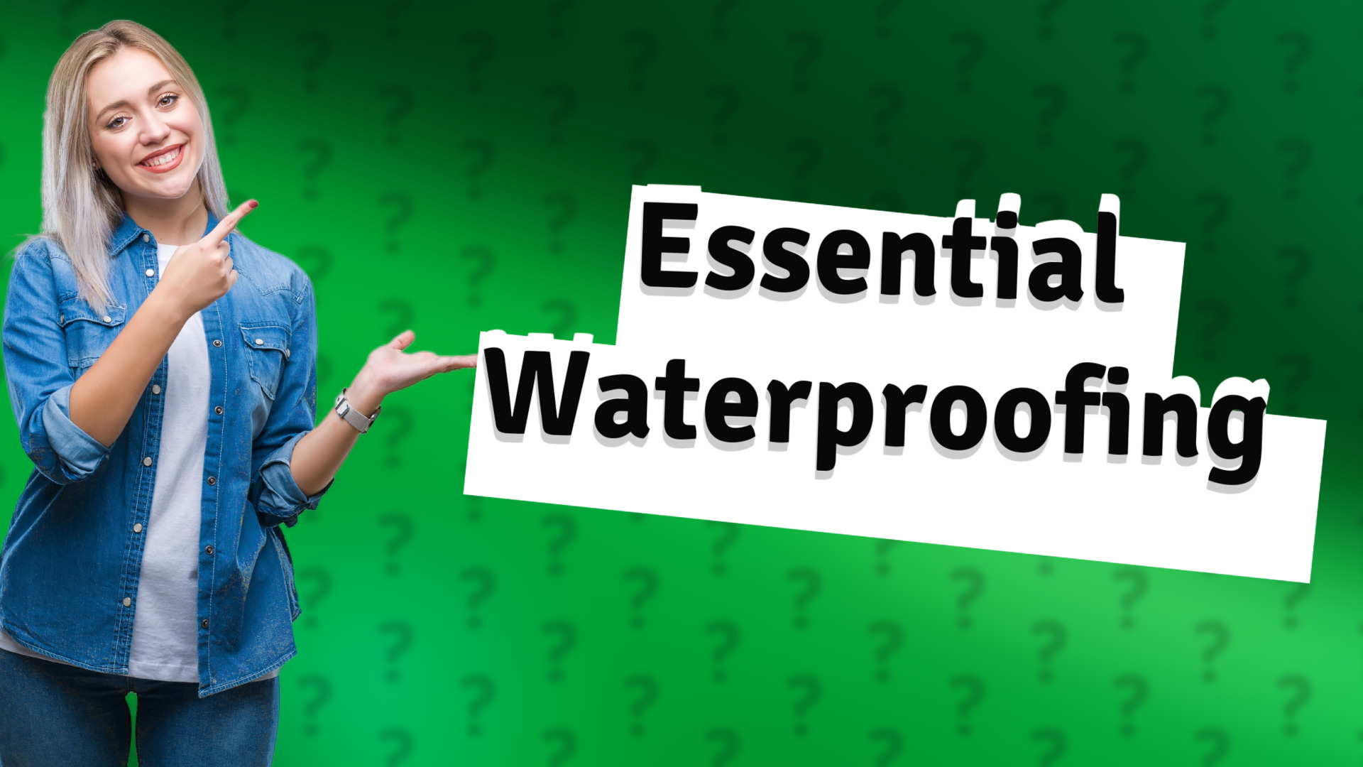 Essential Waterproofing