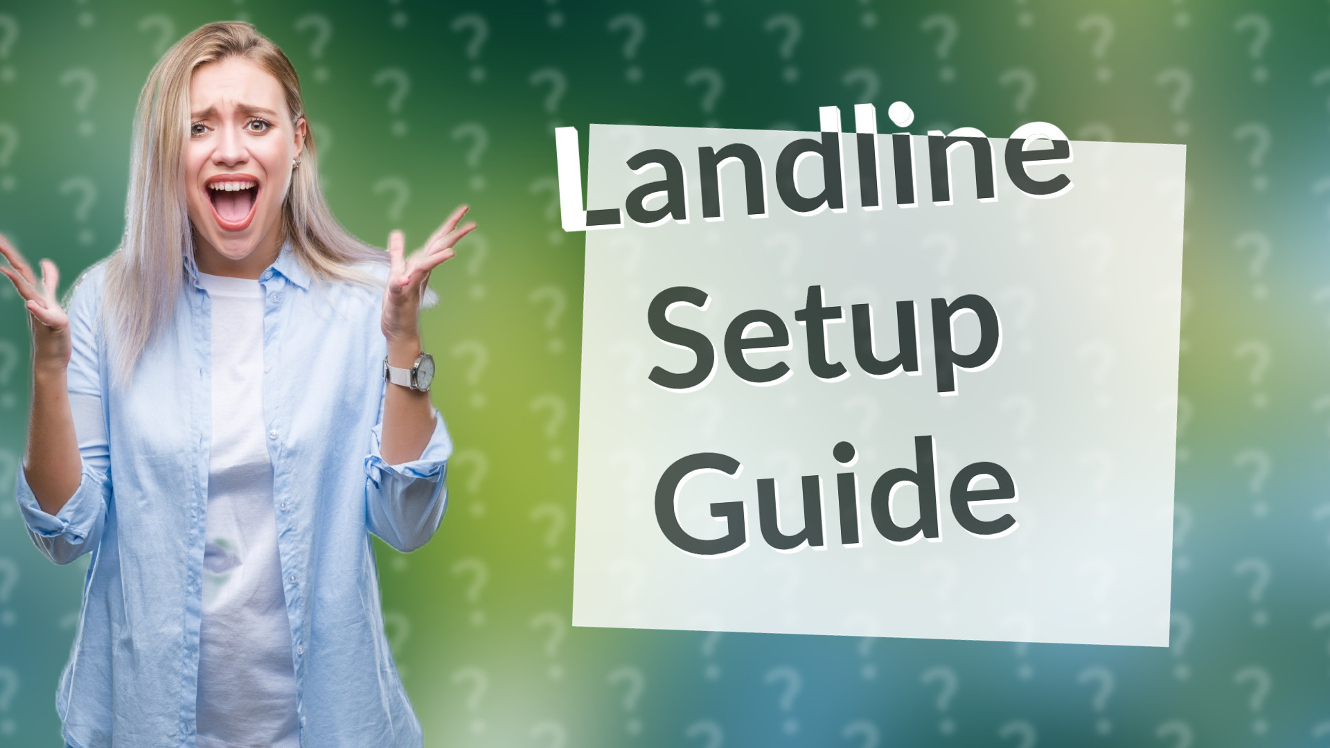Landline Setup Guide