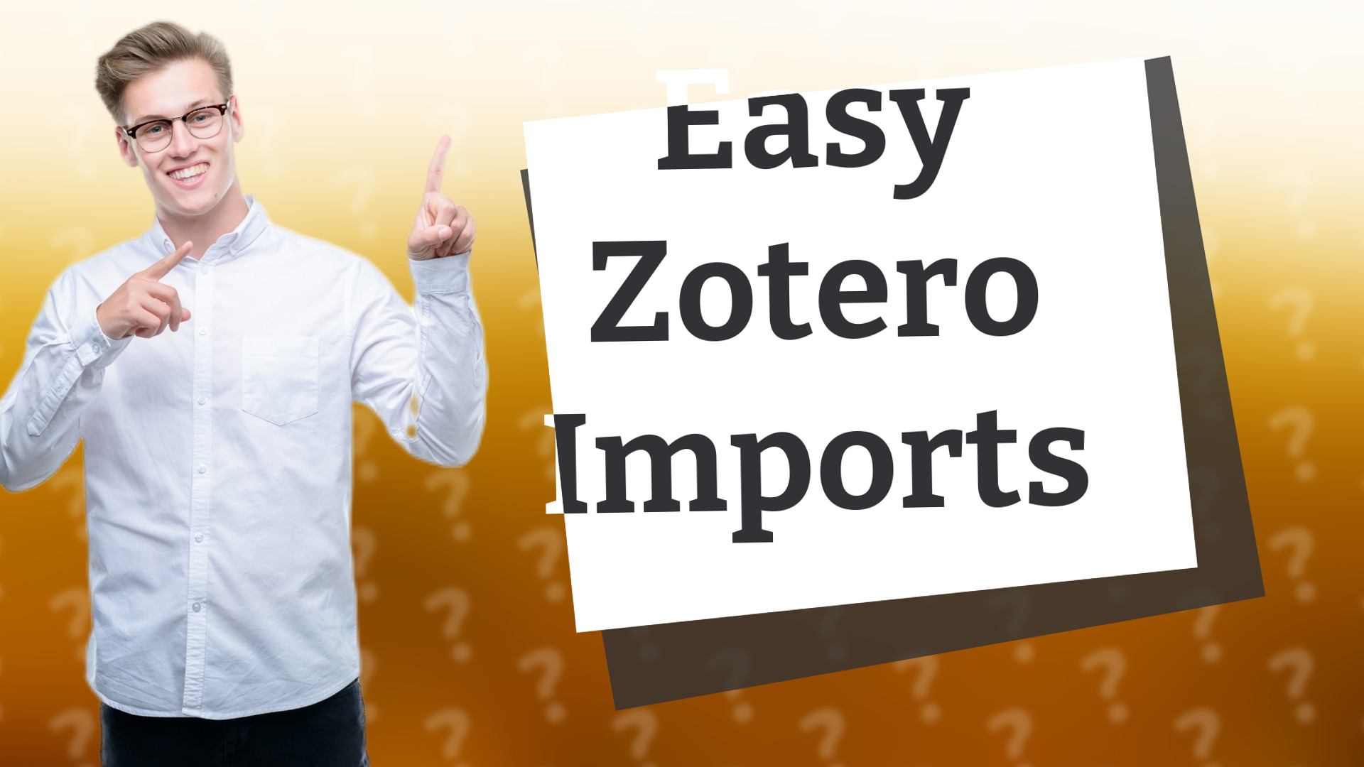Easy Zotero Imports