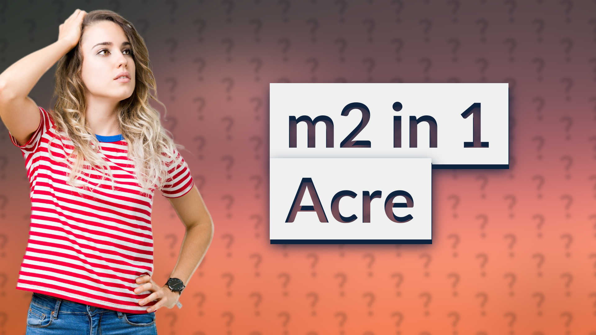 m2 in 1 Acre