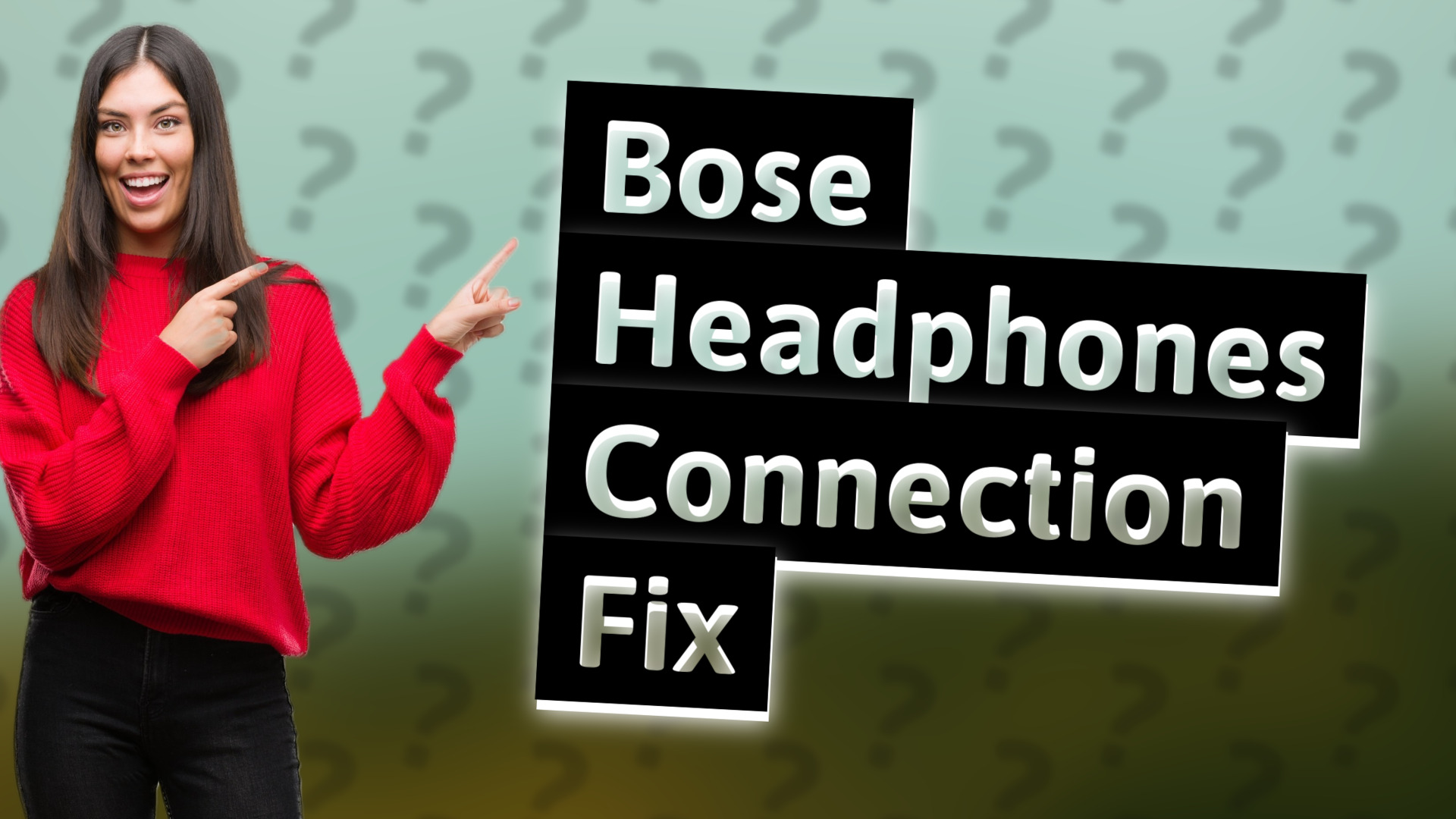 Bose Headphones Connection Fix