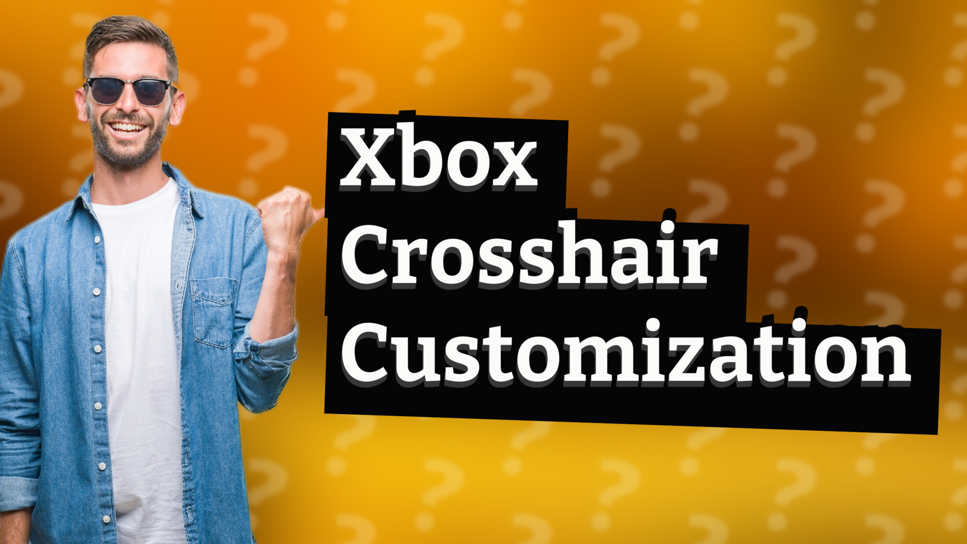 Xbox Crosshair Customization