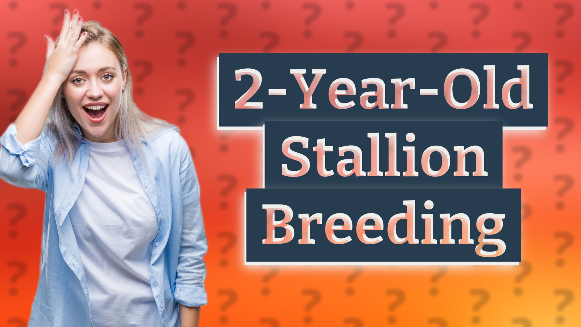 2-Year-Old Stallion Breeding