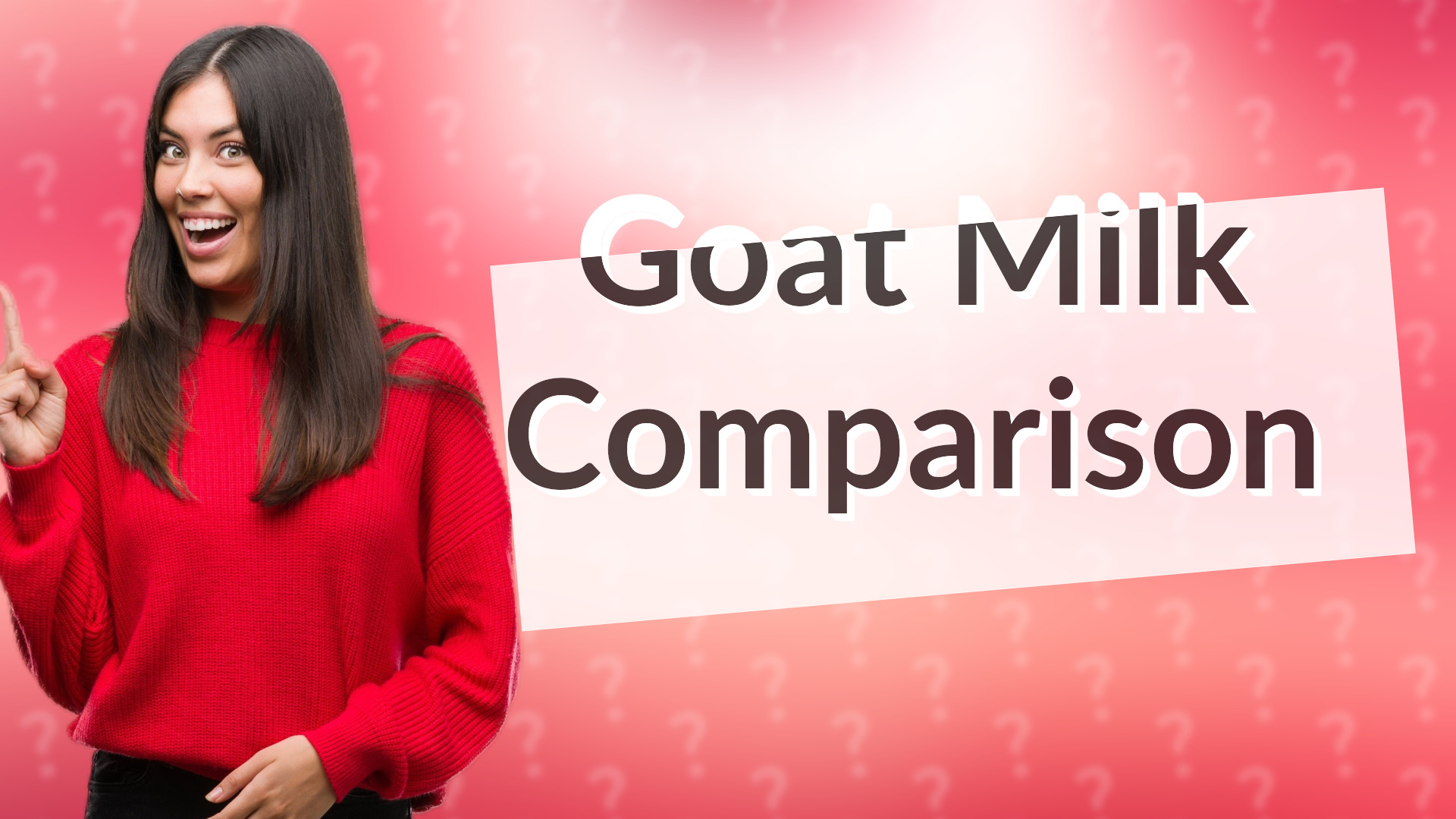Goat Milk Comparison
