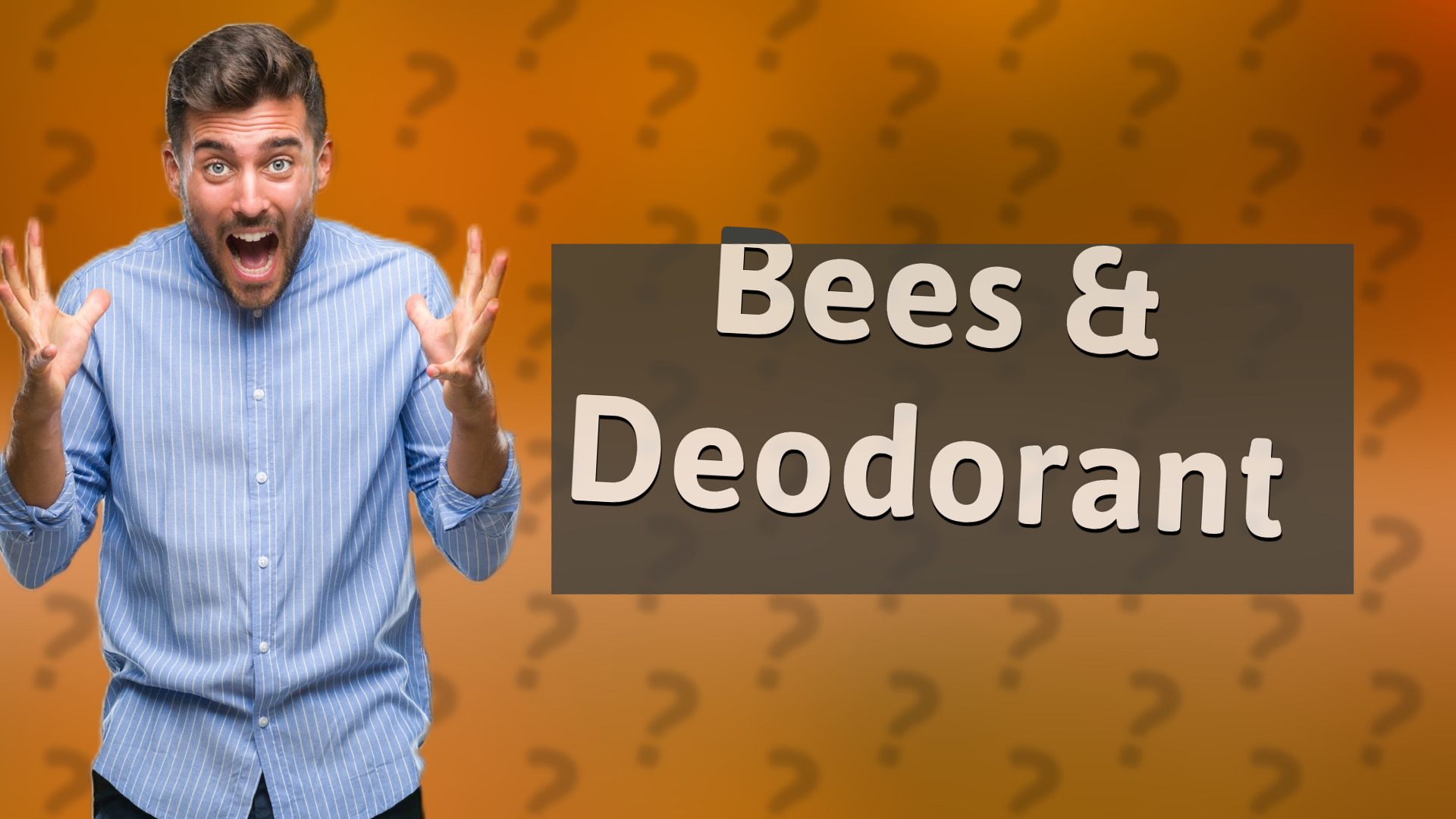 Bees & Deodorant