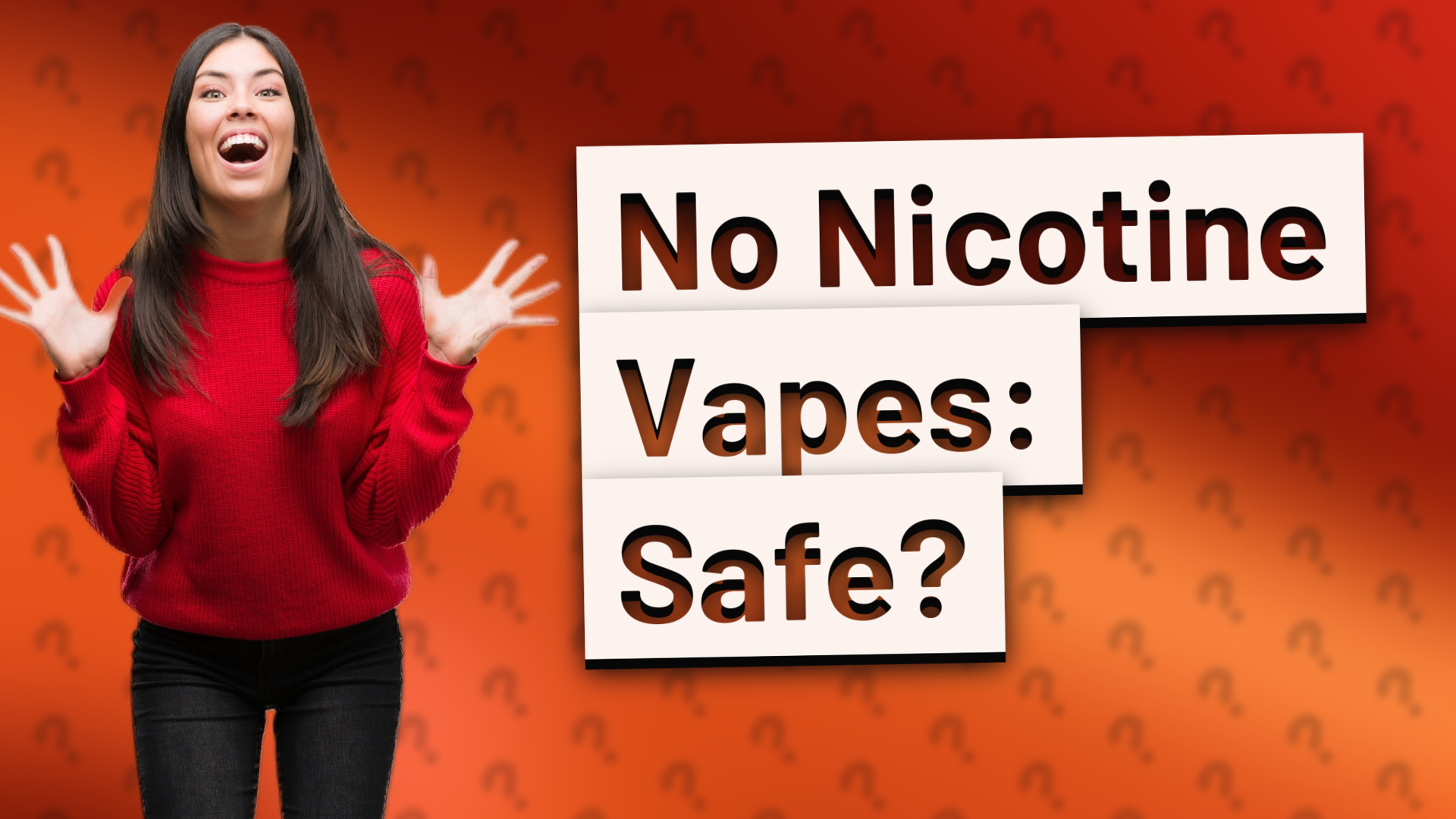 No Nicotine Vapes: Safe?