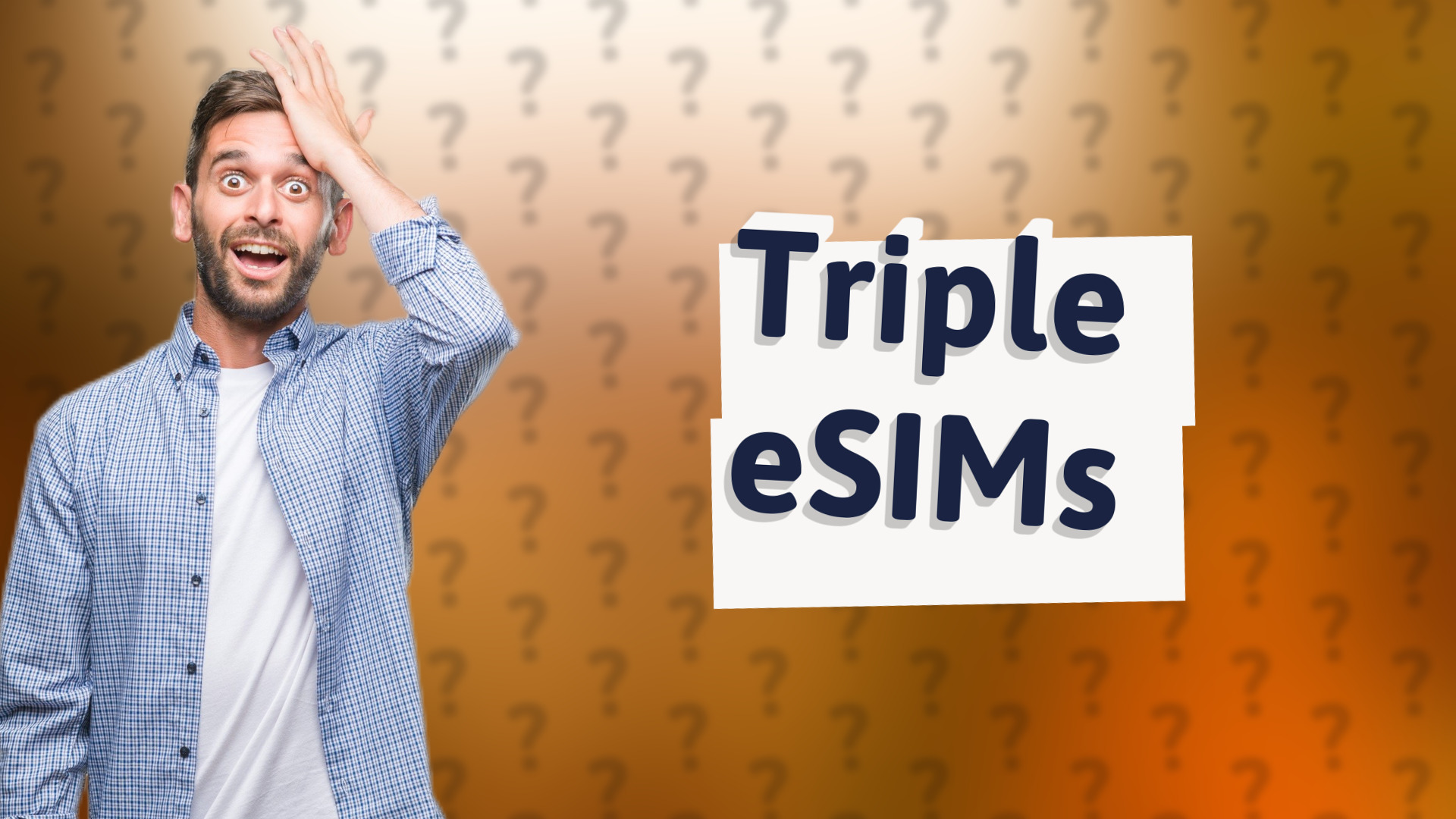 Triple eSIMs