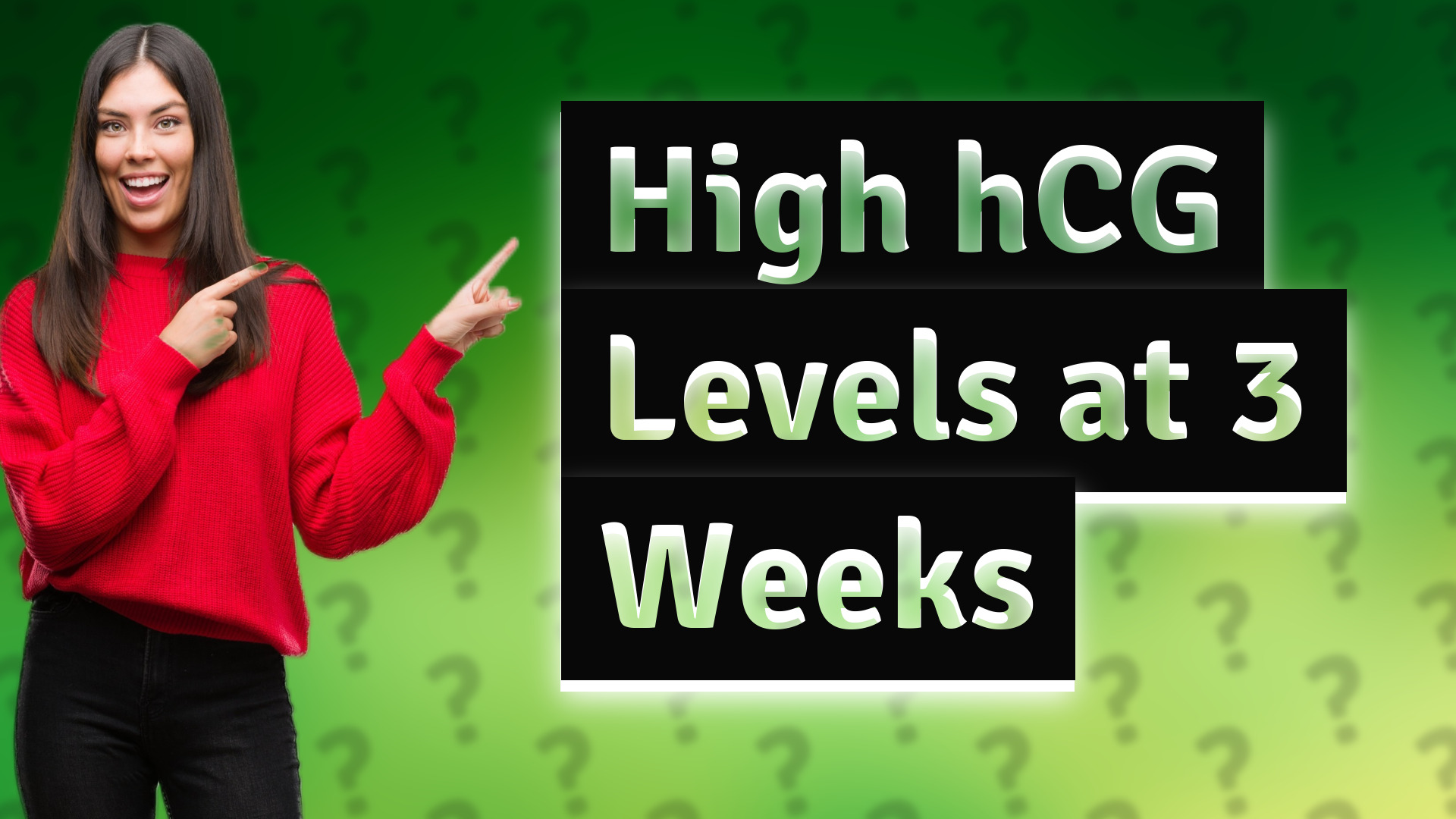 High hCG Levels at 3 Weeks