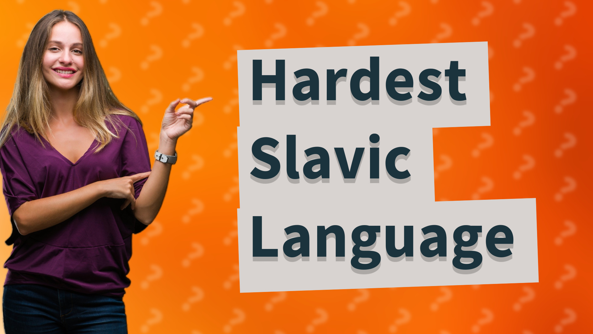 Hardest Slavic Language