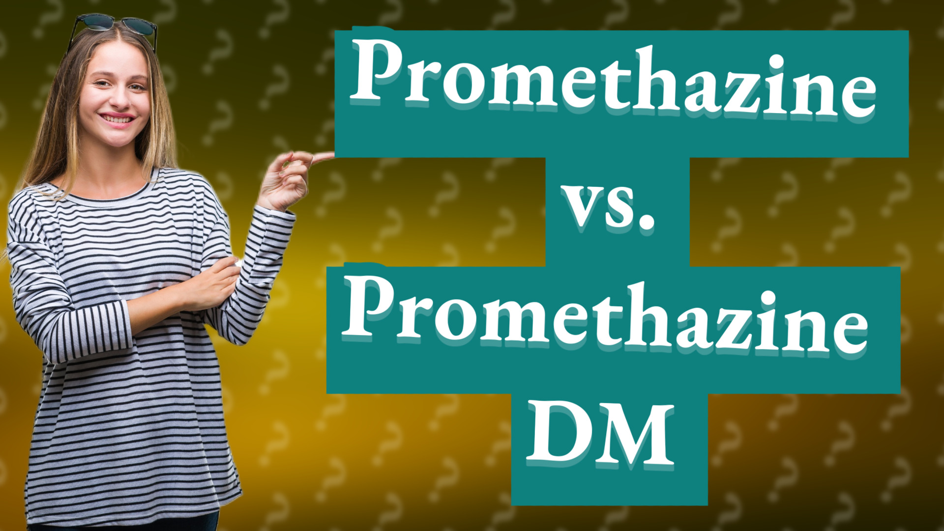 Promethazine vs. Promethazine DM