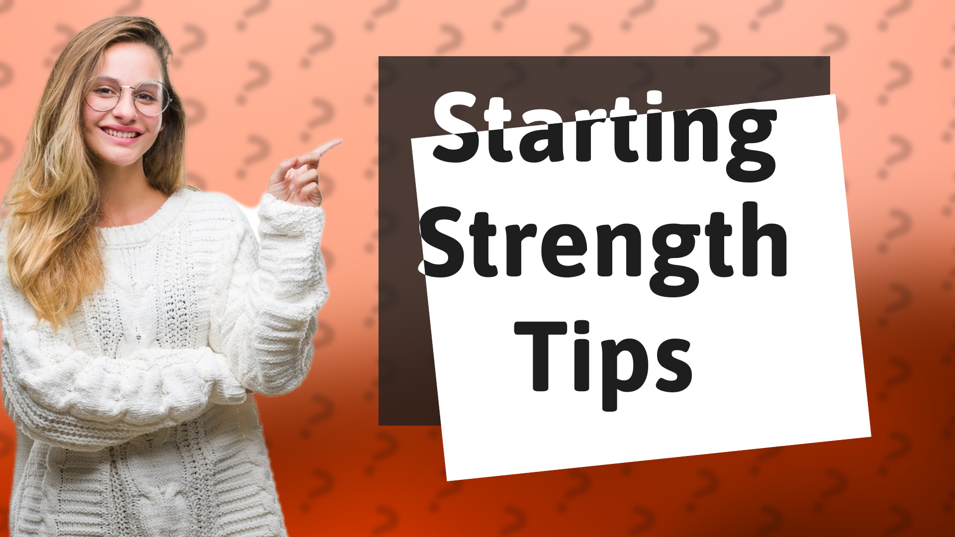 Starting Strength Tips