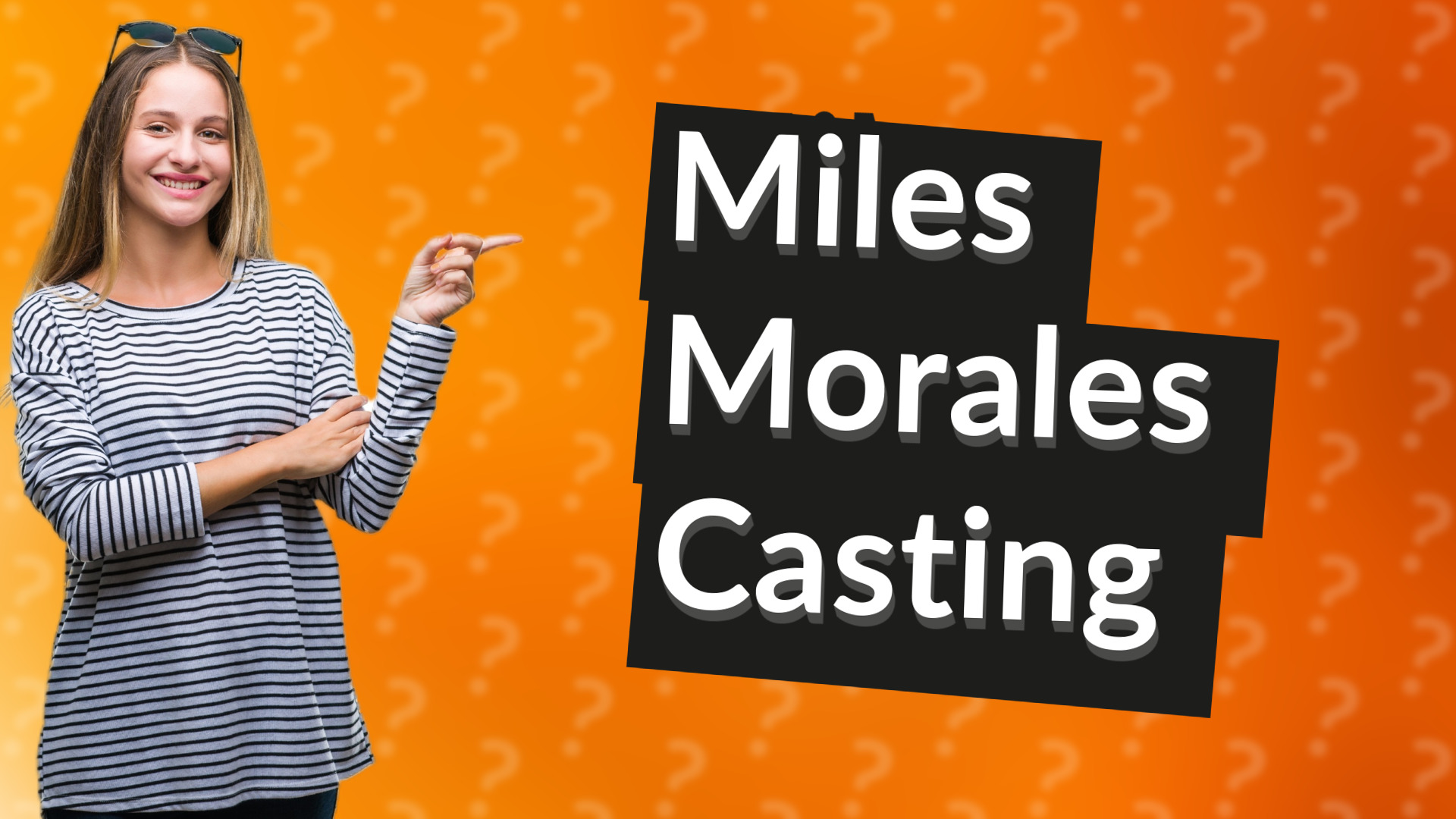 Miles Morales Casting