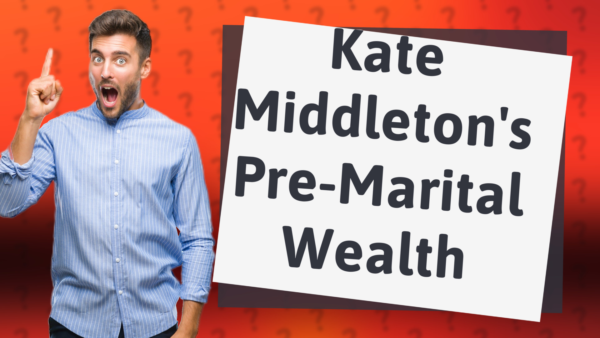 Kate Middleton's Pre-Marital Wealth