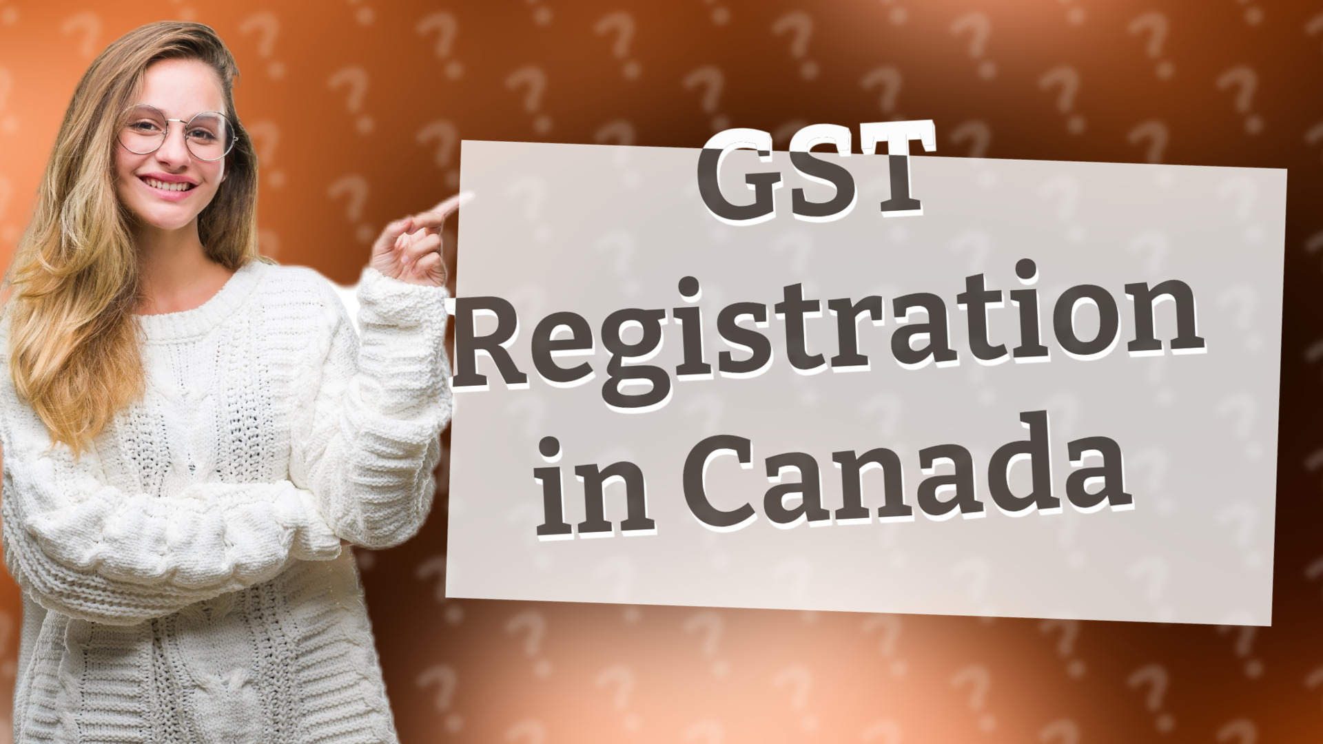 GST Registration in Canada