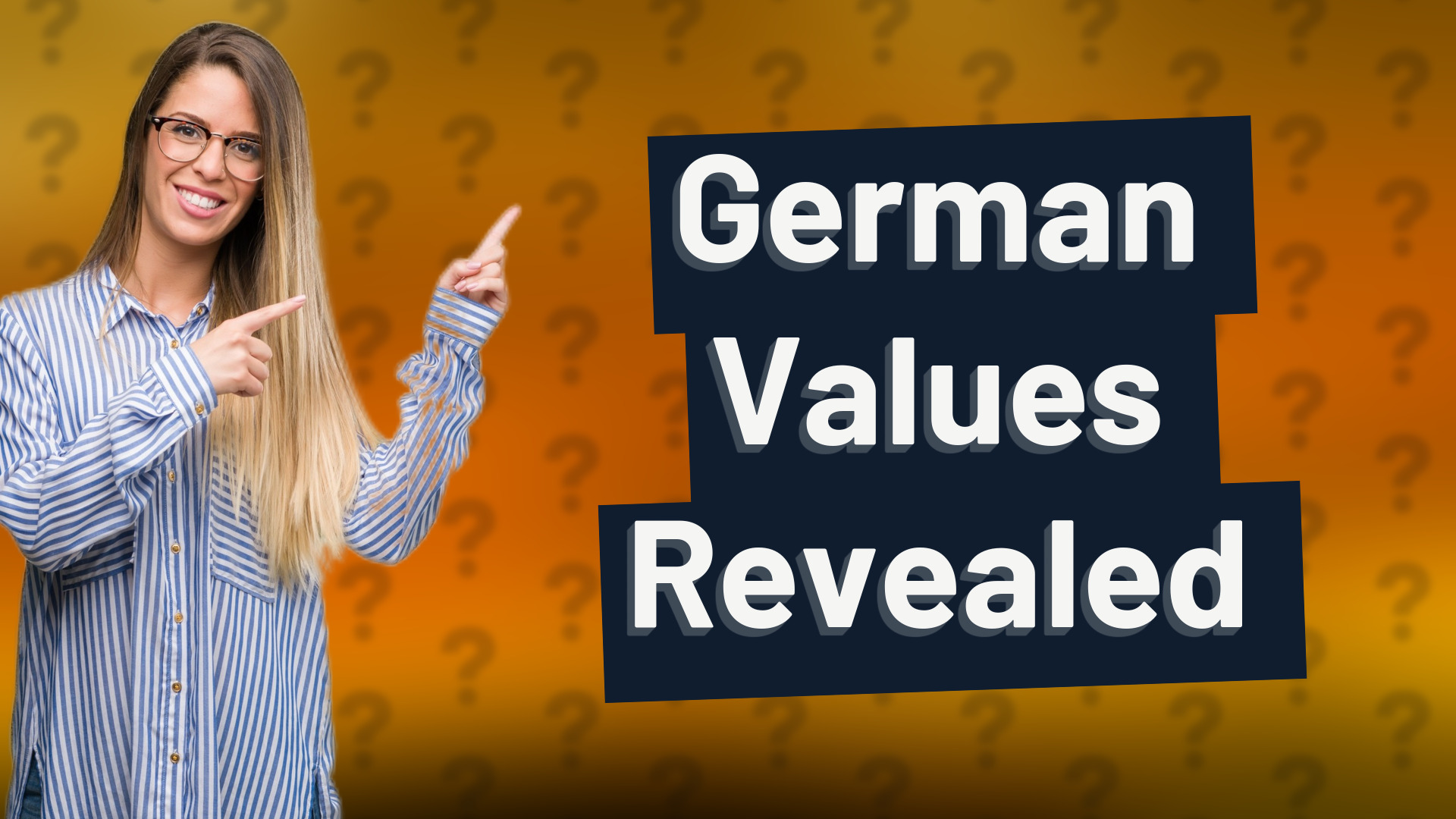 German Values Revealed