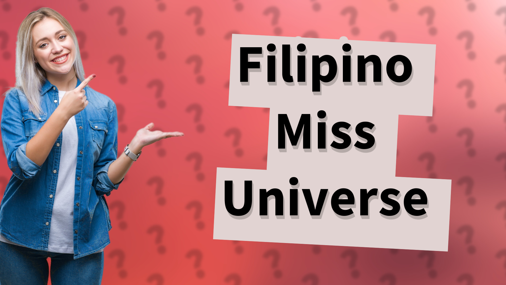 Filipino Miss Universe