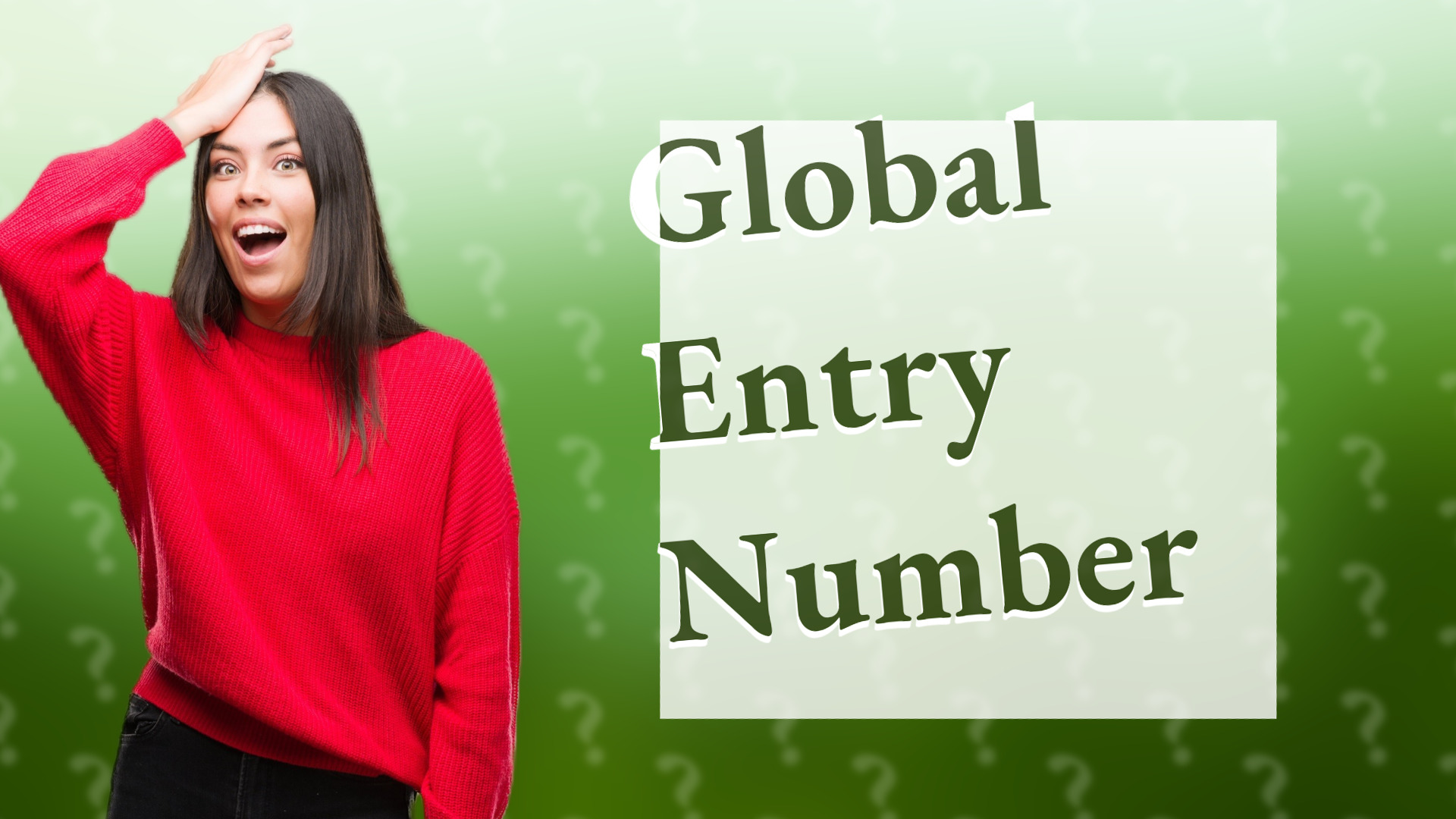 Global Entry Number