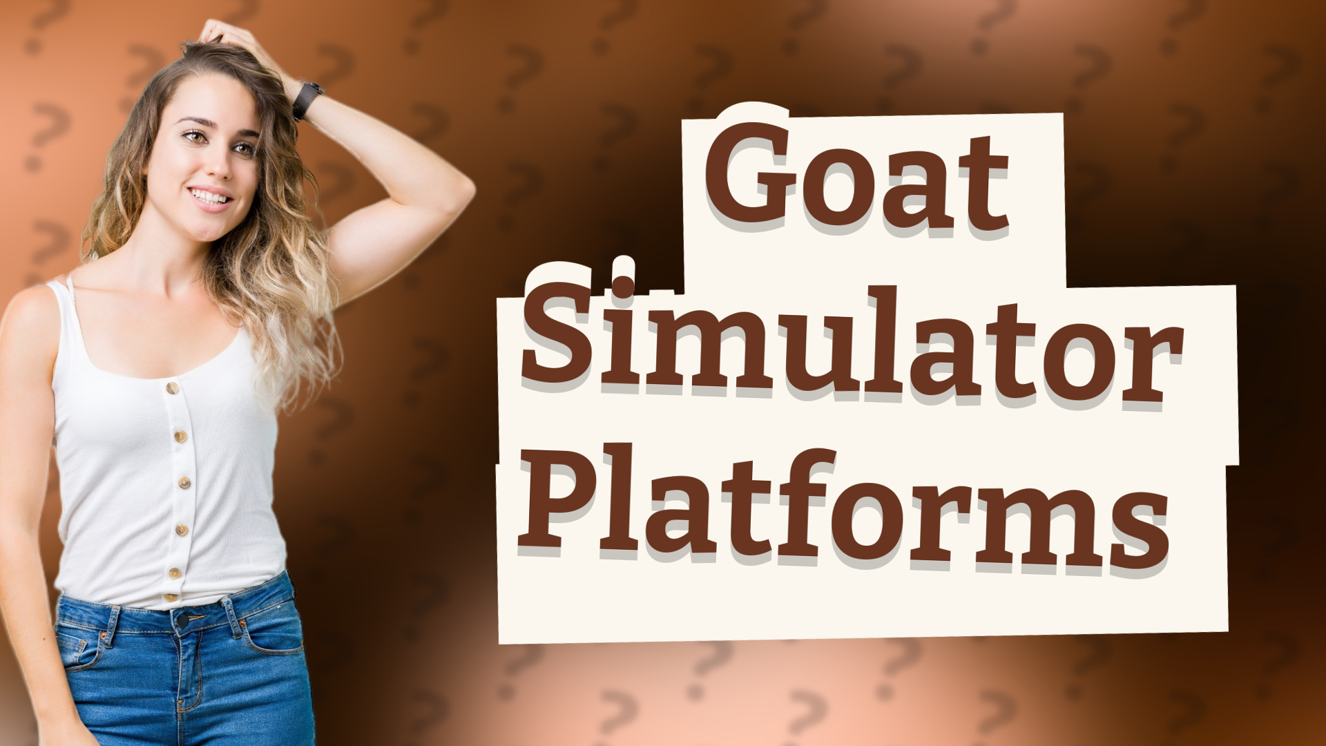 Goat Simulator Platforms