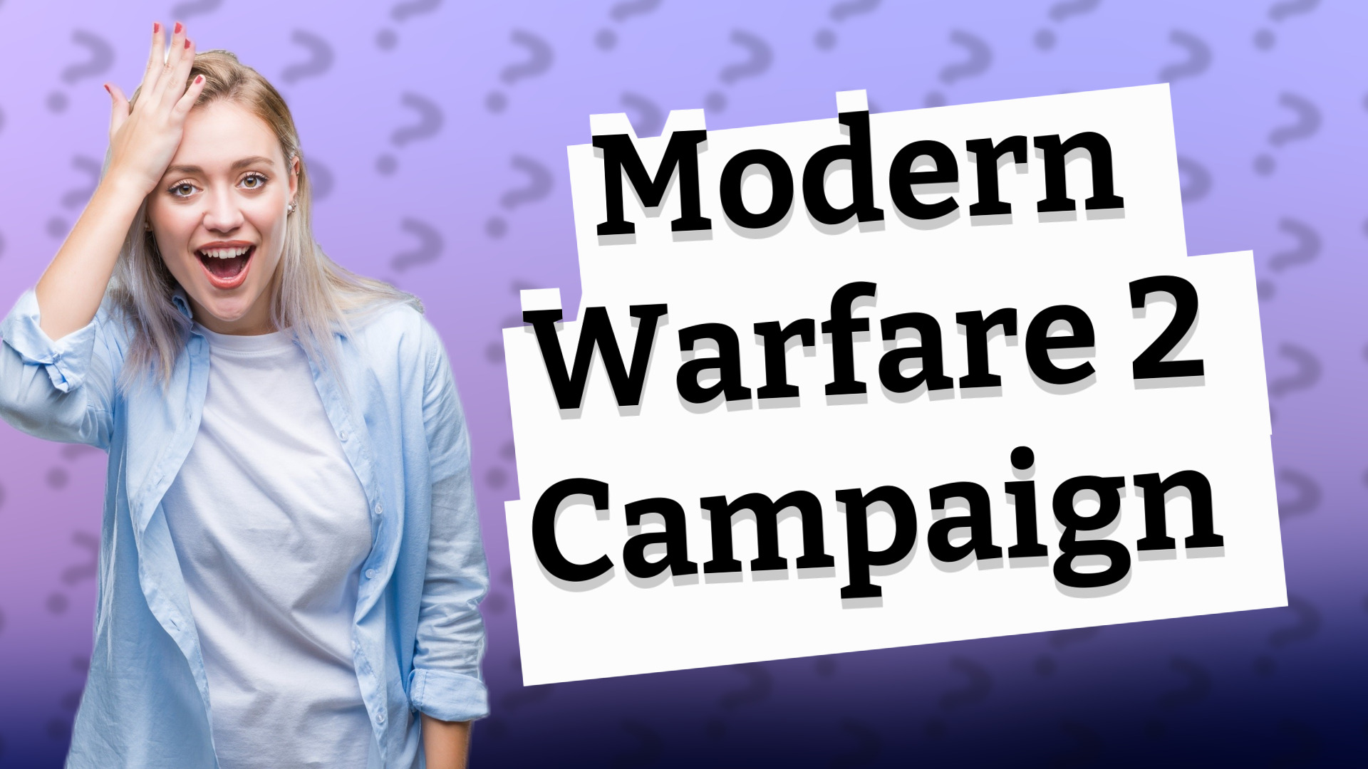 Modern Warfare 2 Campaign