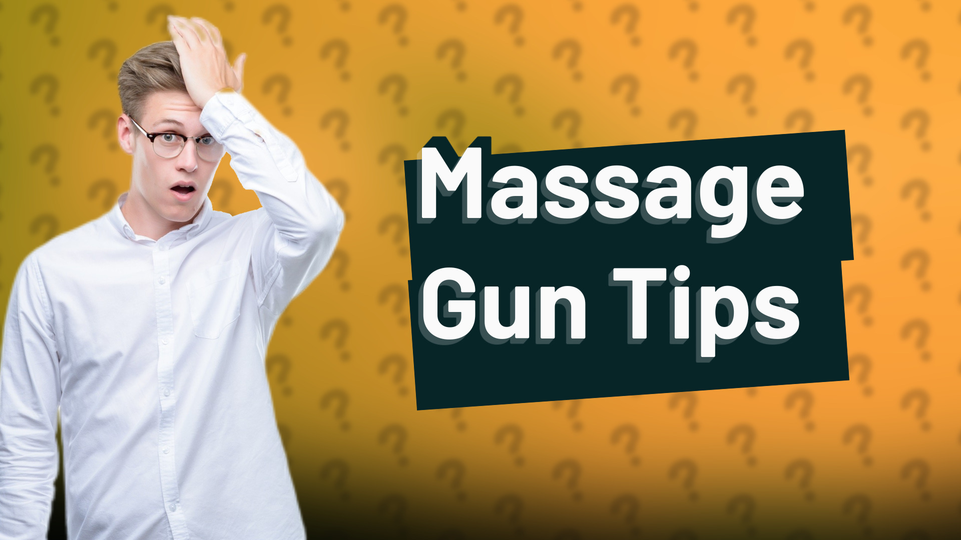 Massage Gun Tips