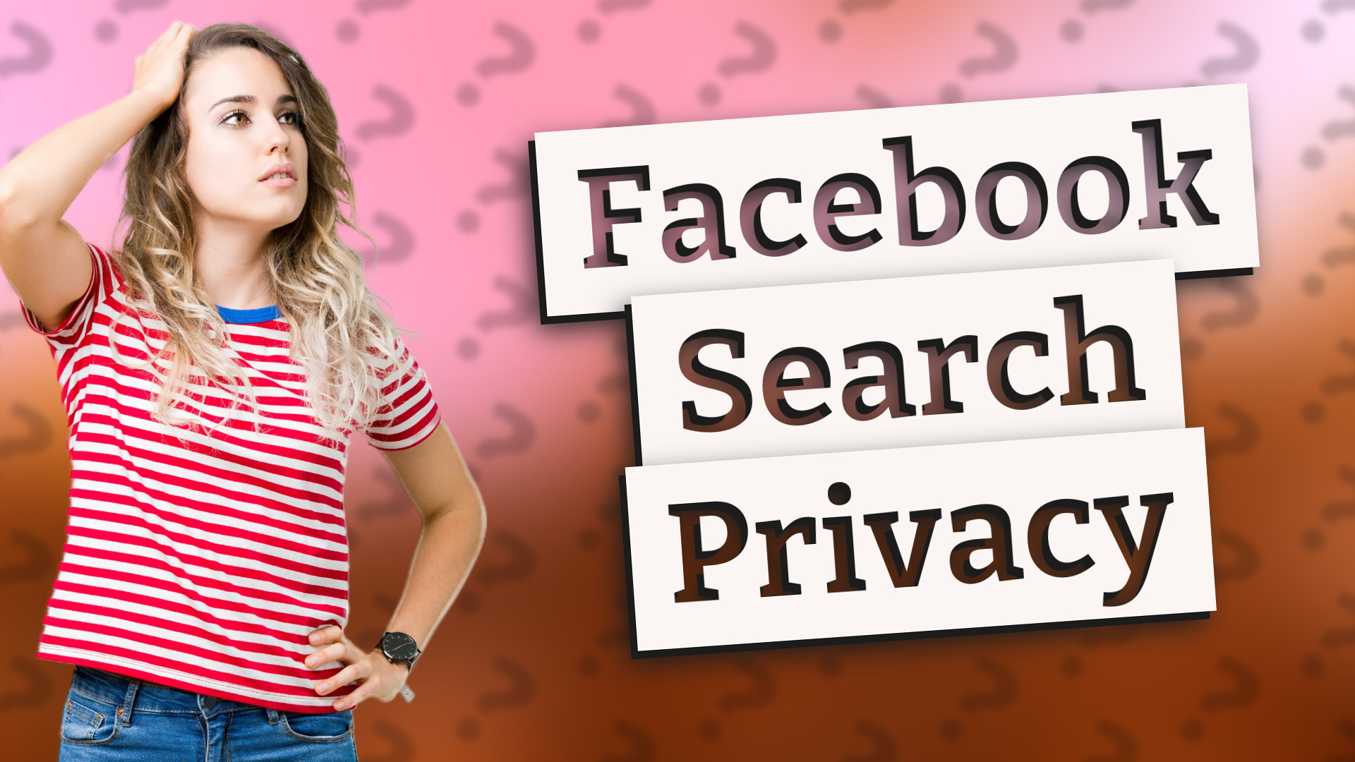 Facebook Search Privacy