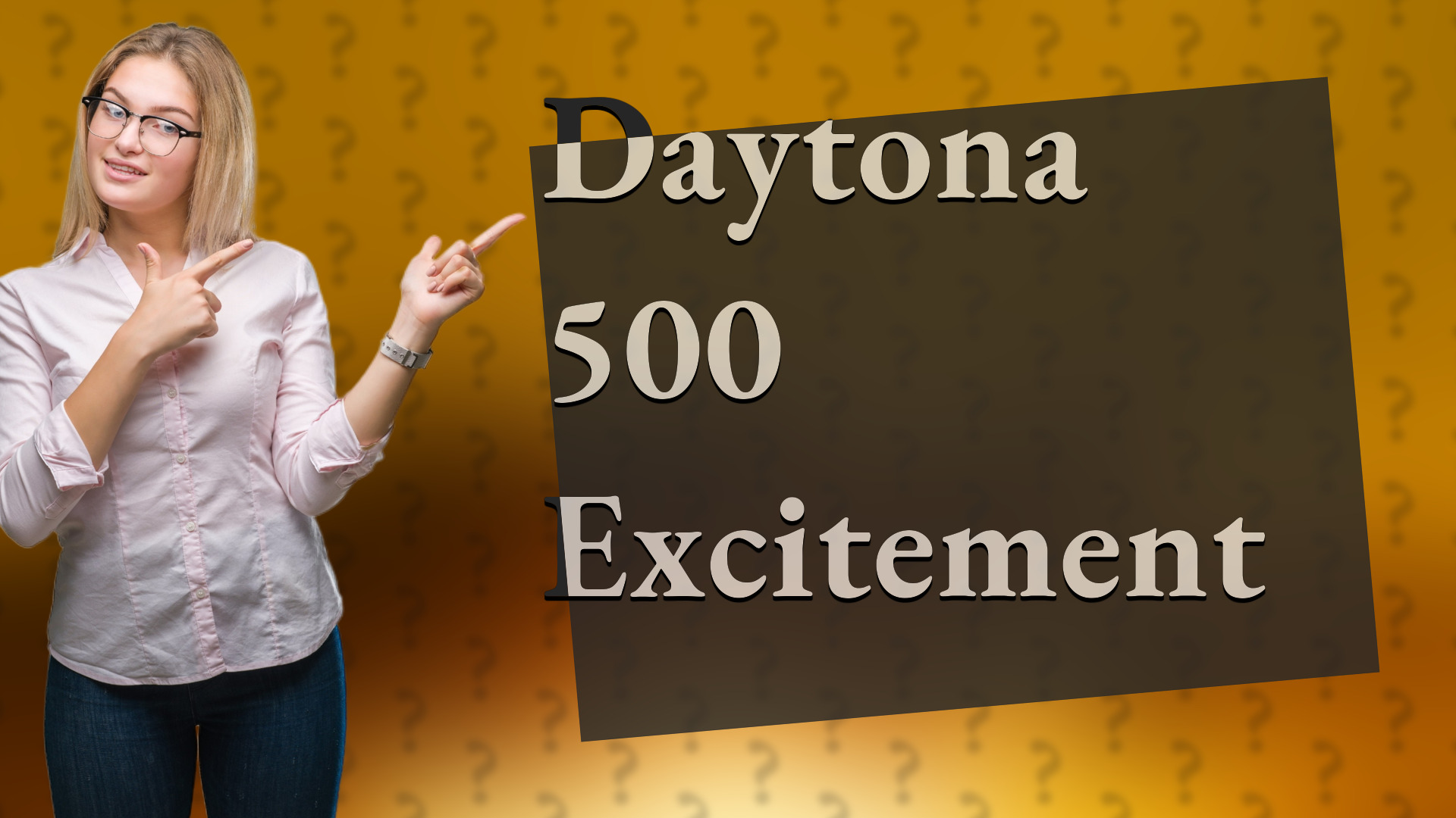 Daytona 500 Excitement