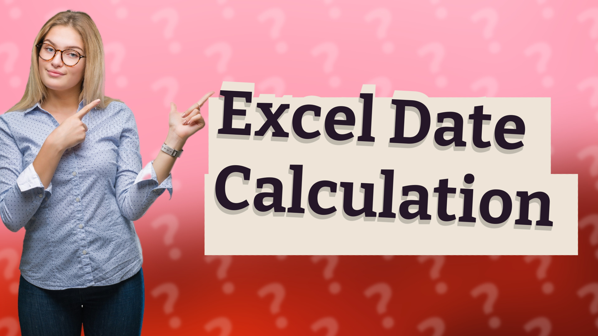 Excel Date Calculation
