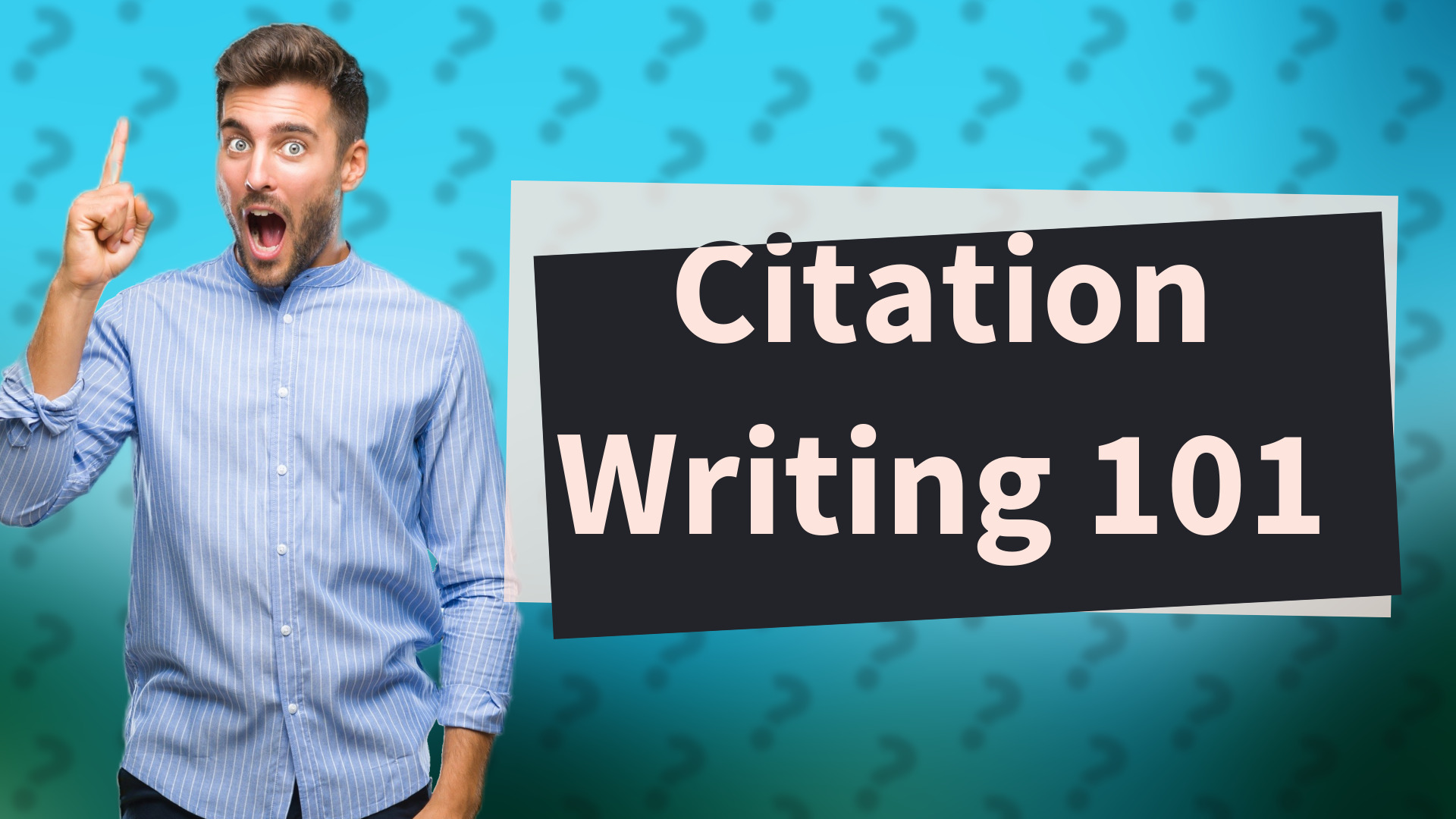 Citation Writing 101