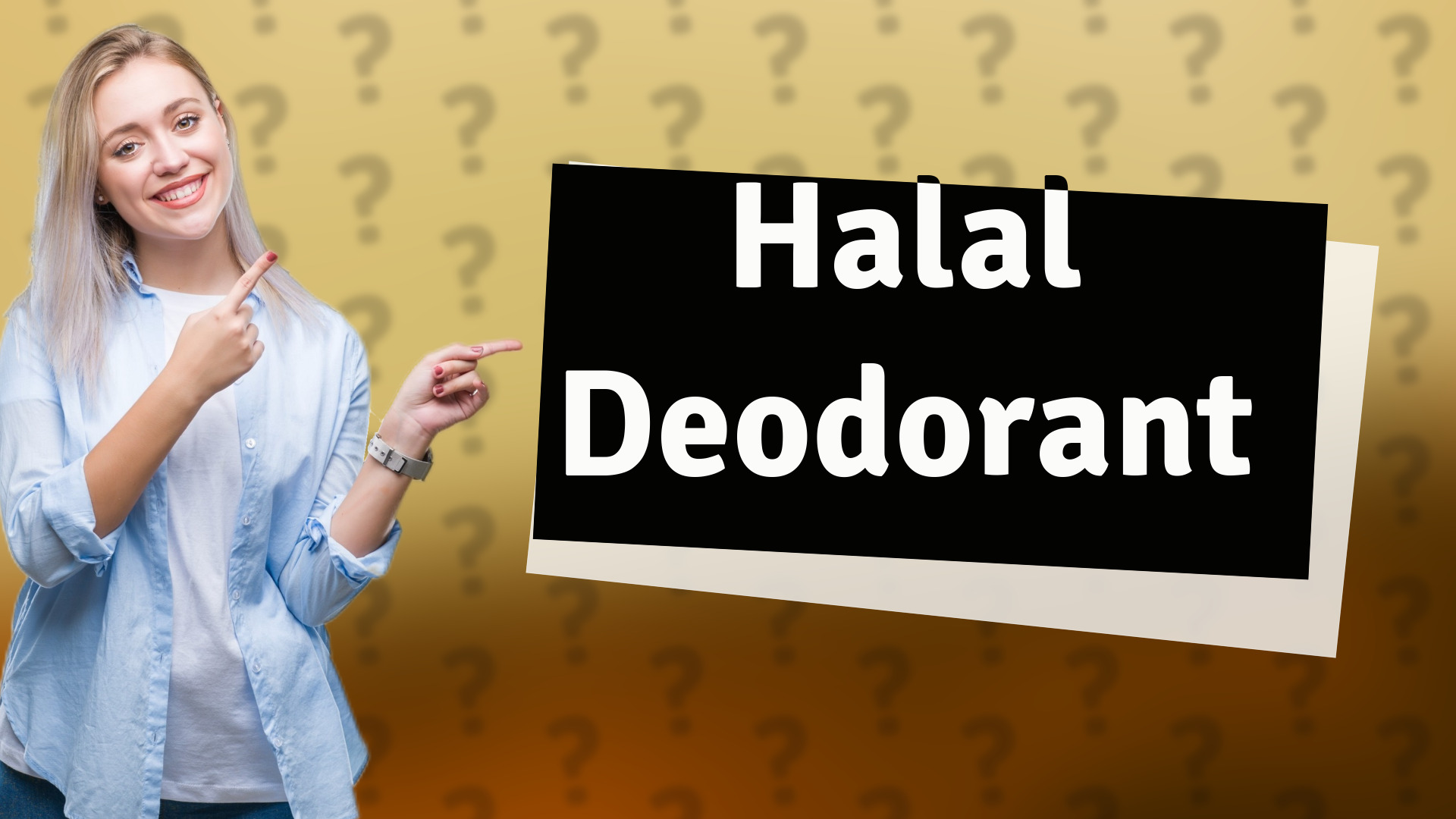 Halal Deodorant