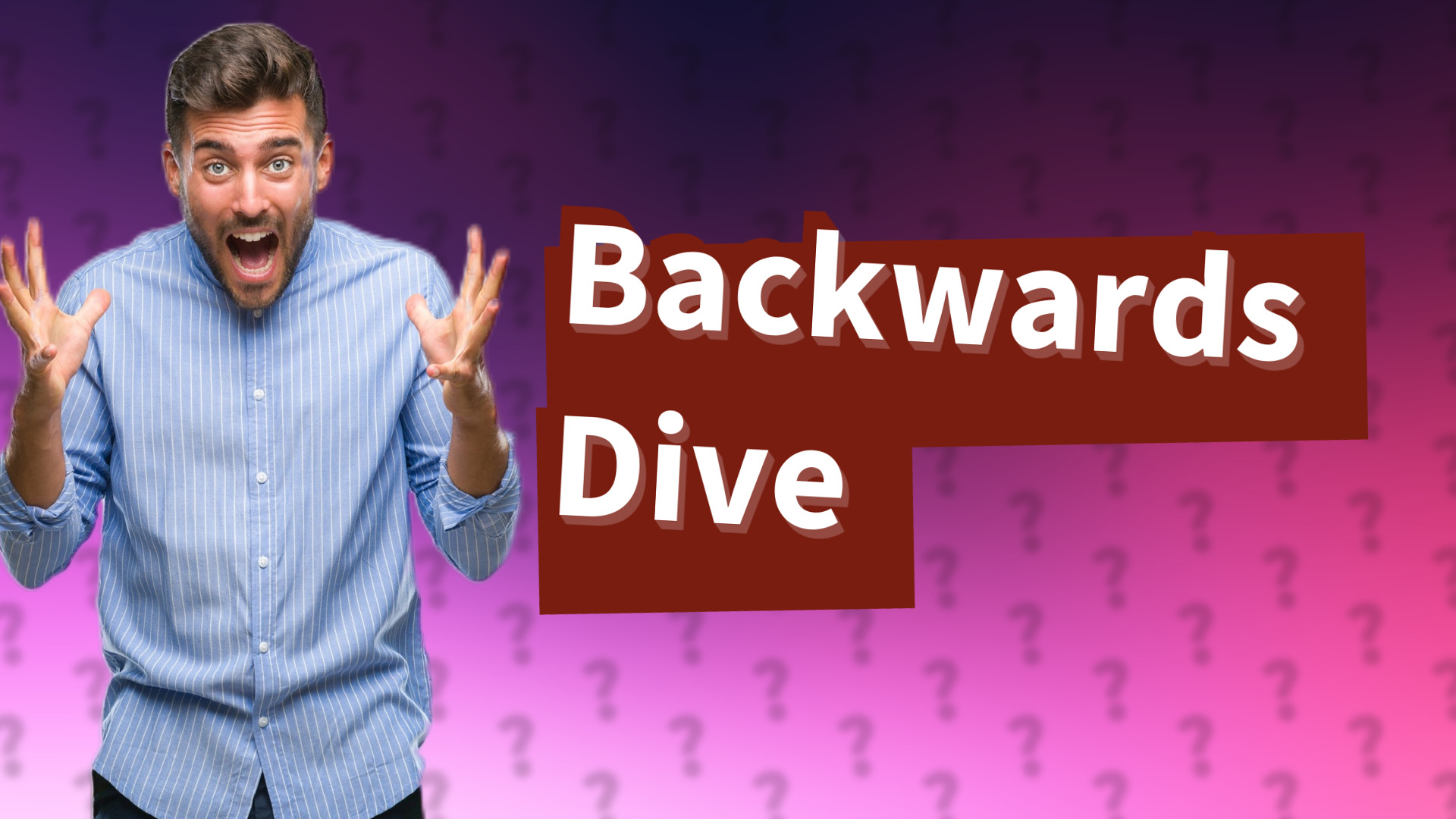 Backwards Dive