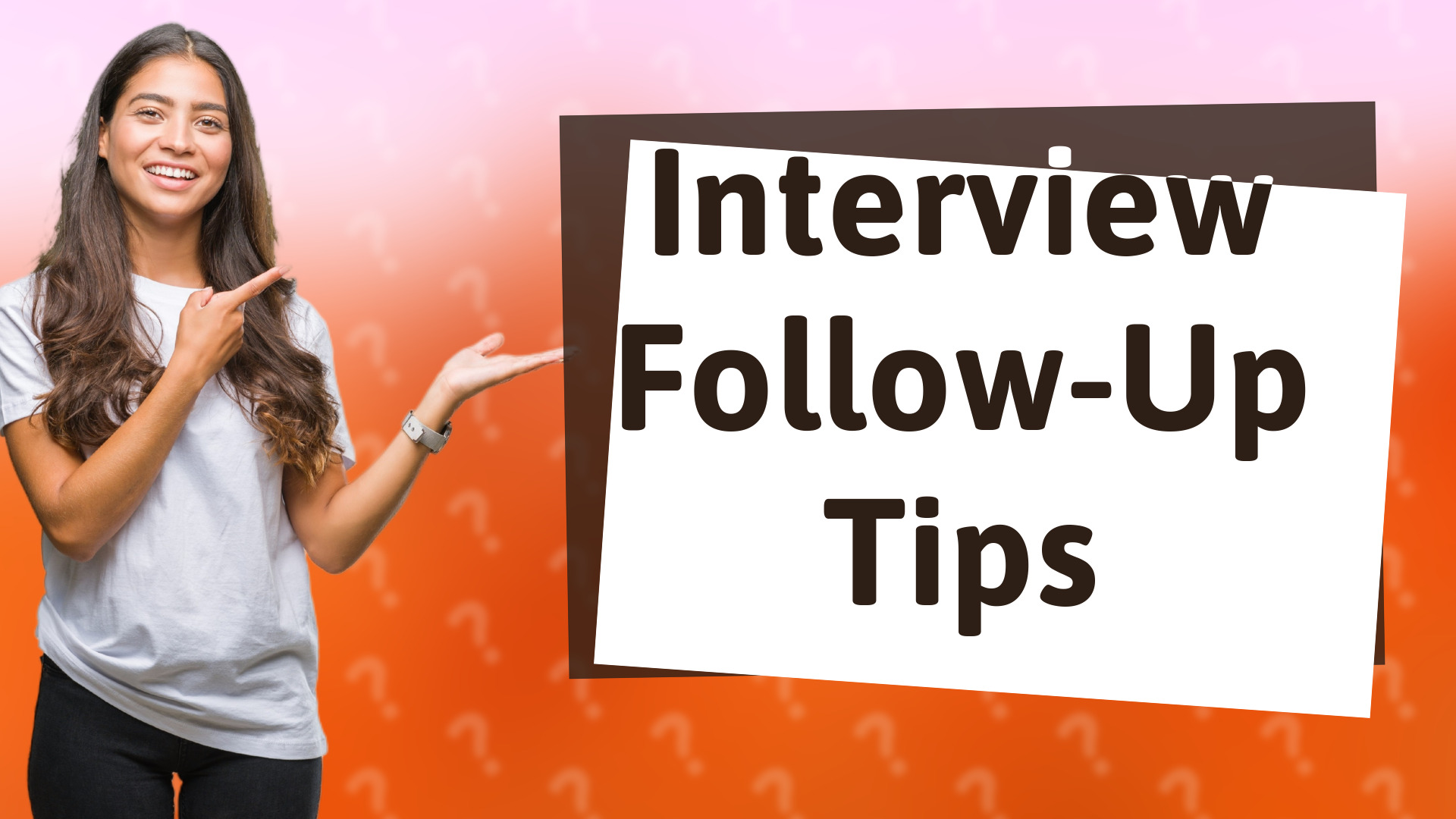 Interview Follow-Up Tips