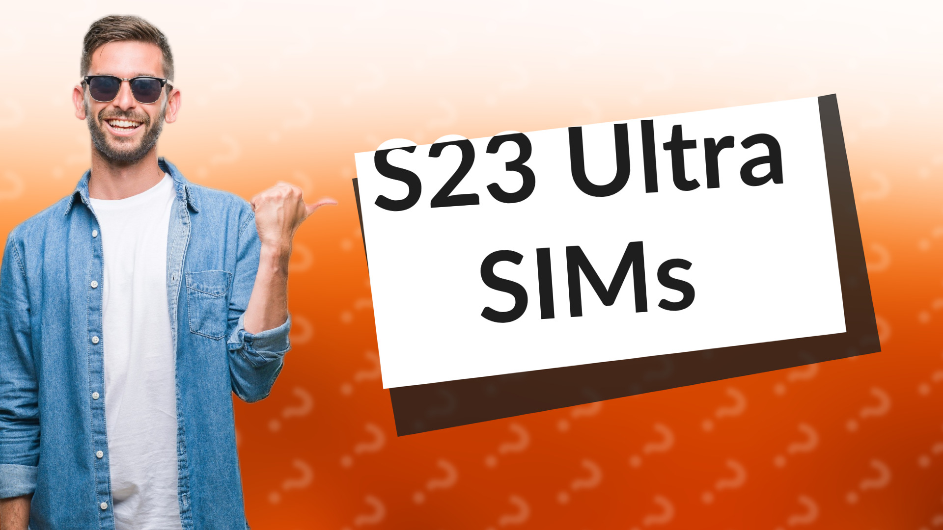 S23 Ultra SIMs