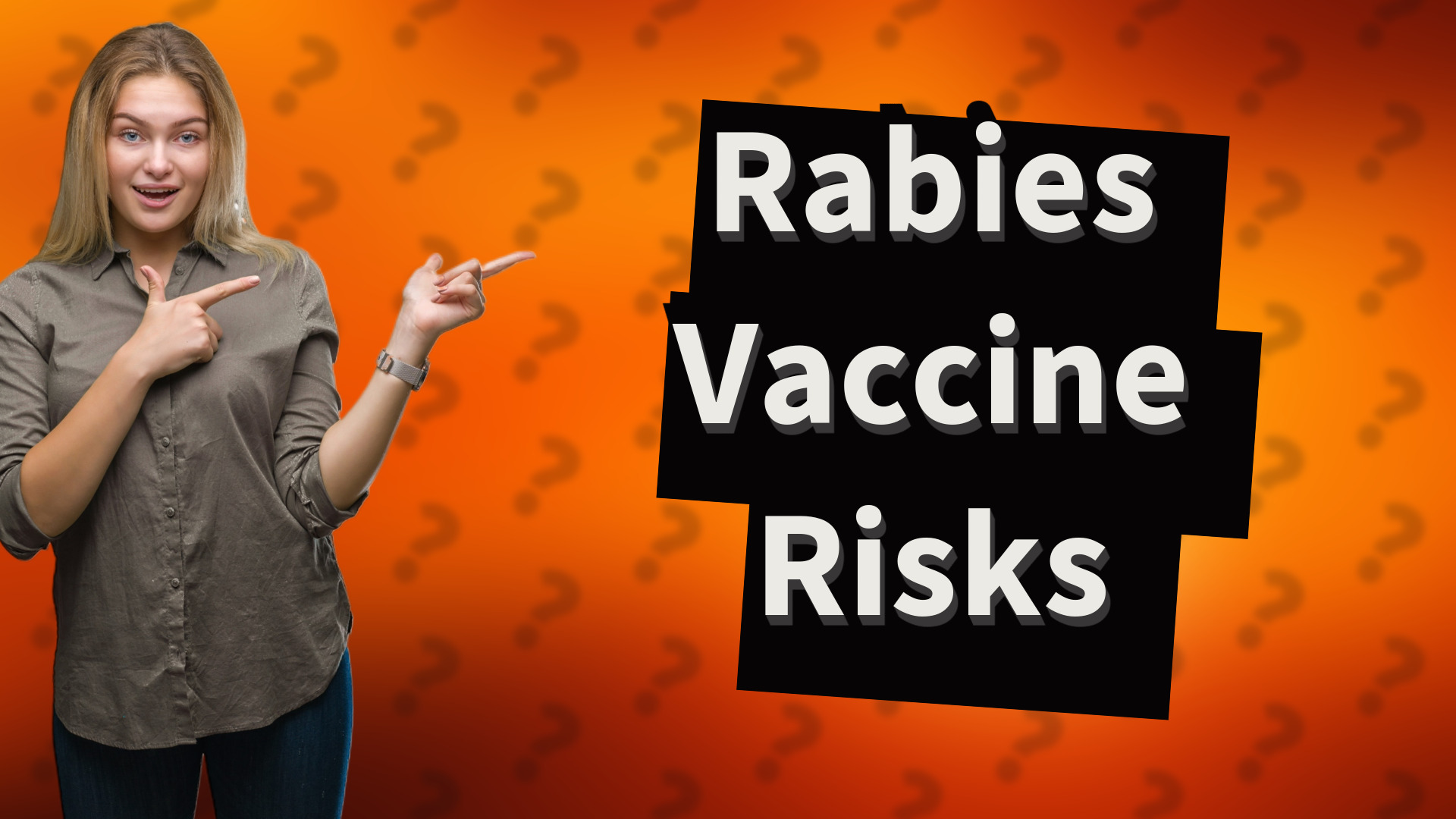 Rabies Vaccine Risks