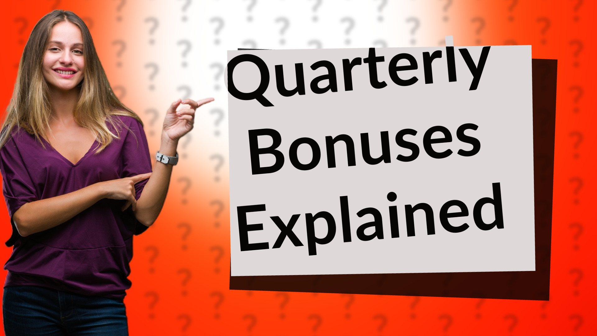 Quarterly Bonuses Explained