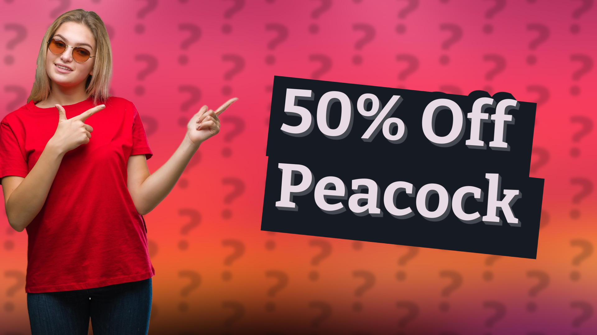 50% Off Peacock