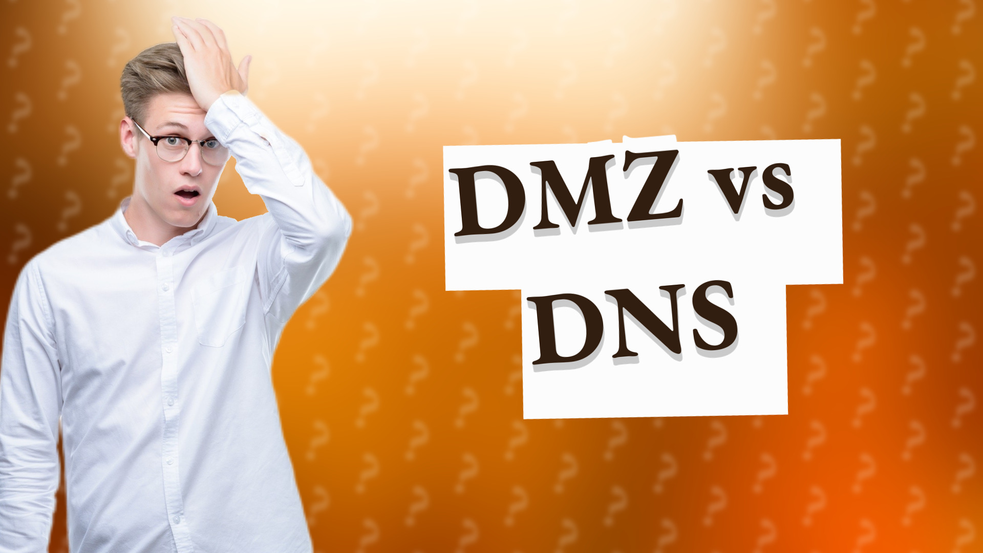 DMZ vs DNS