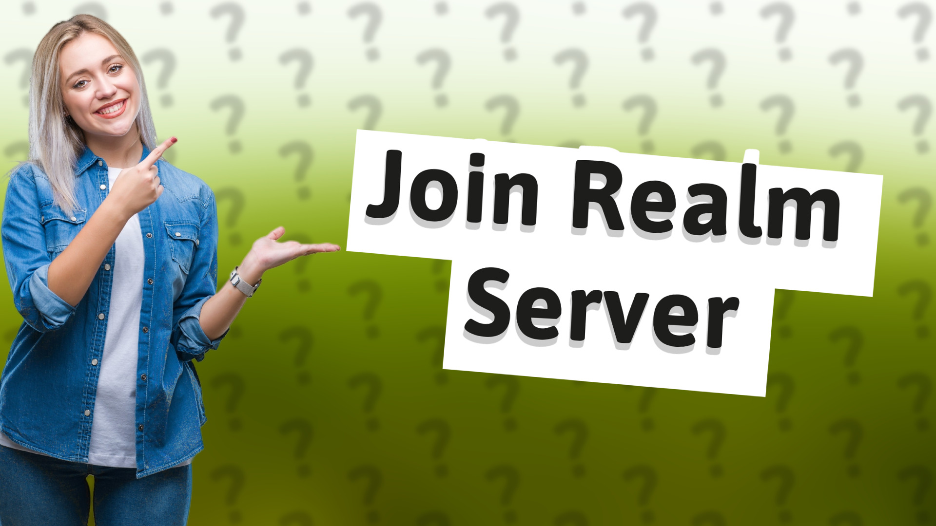 Join Realm Server