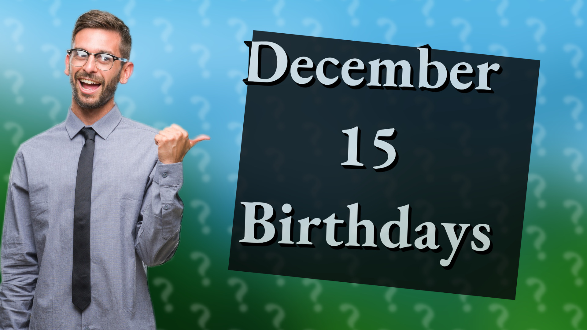 December 15 Birthdays