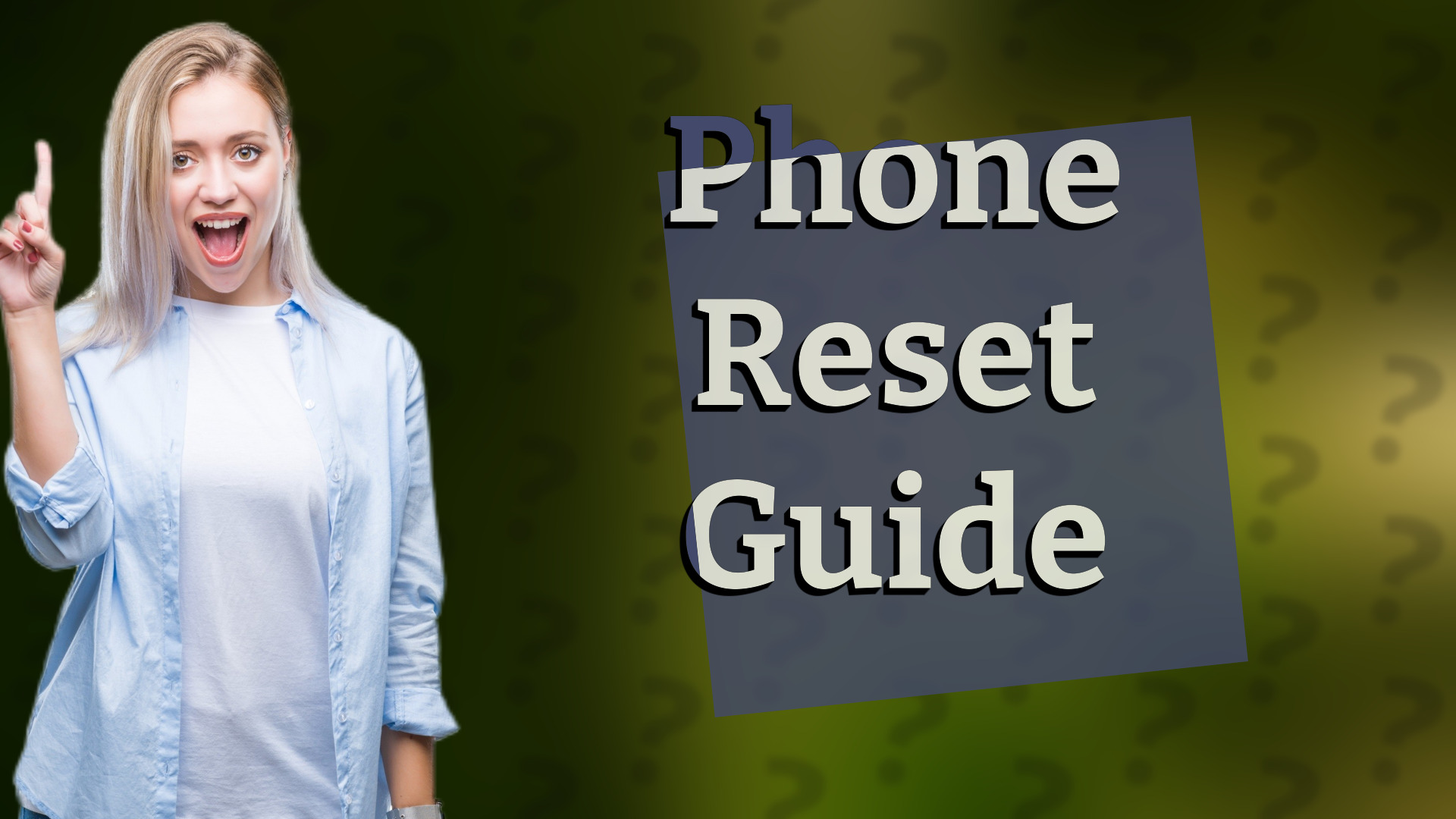 Phone Reset Guide
