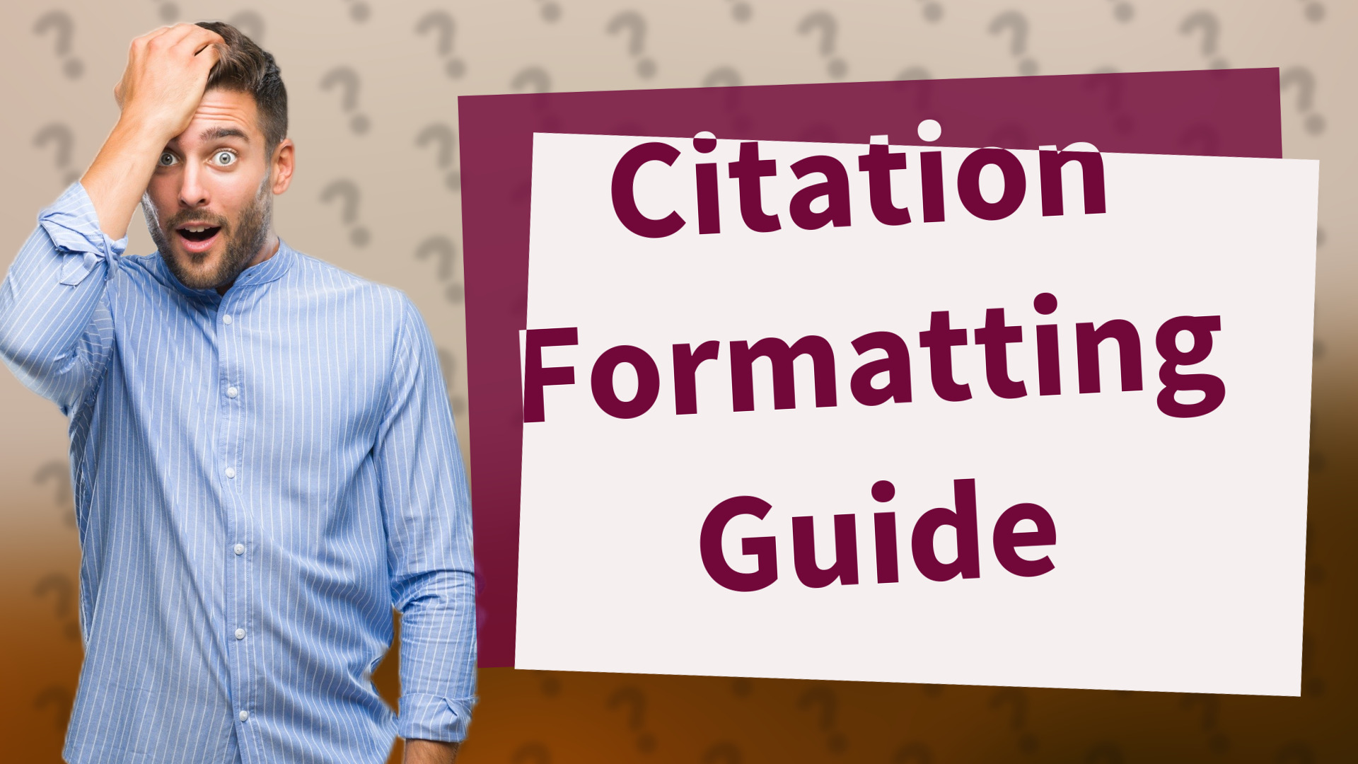 Citation Formatting Guide