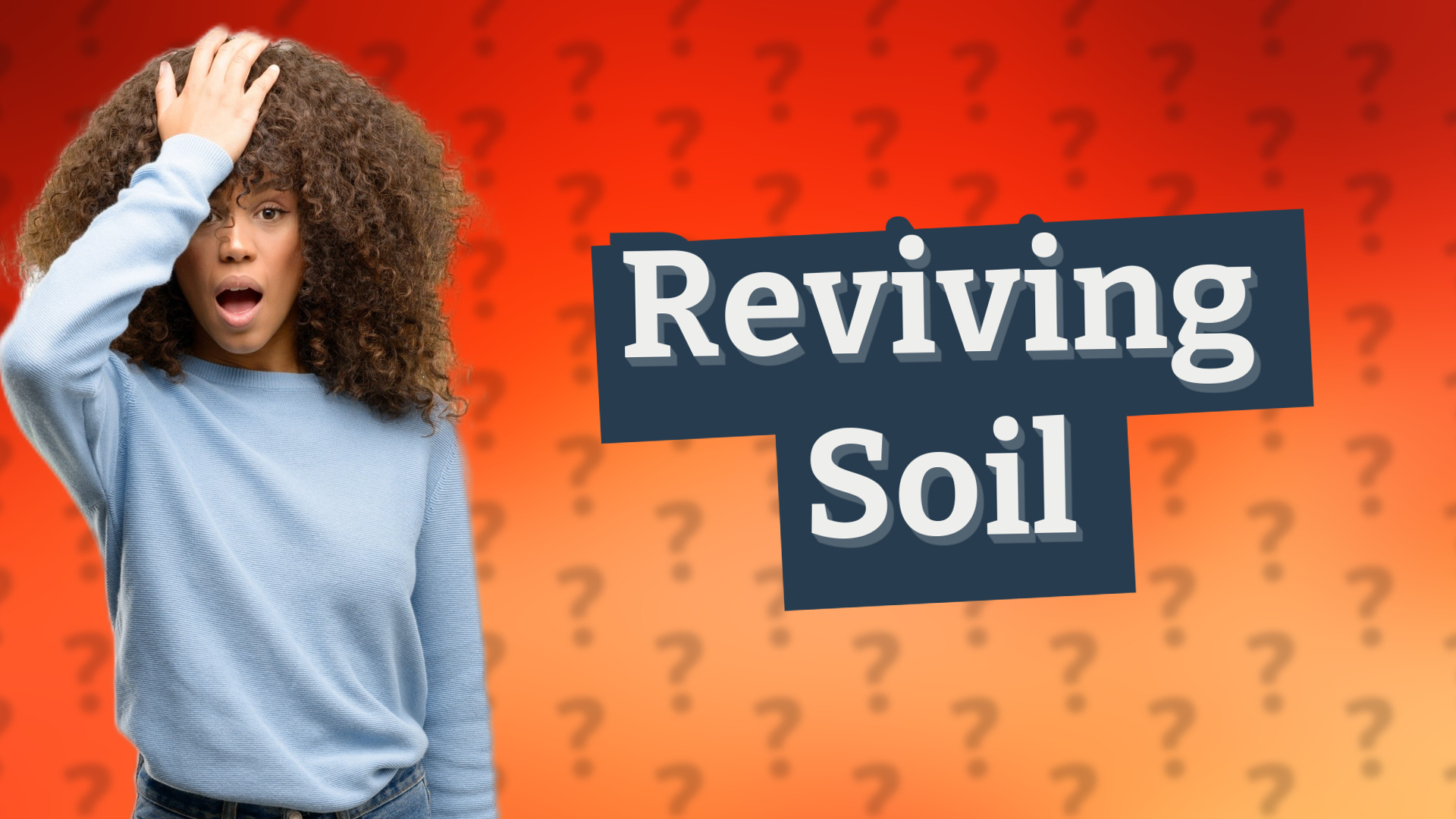 Reviving Soil
