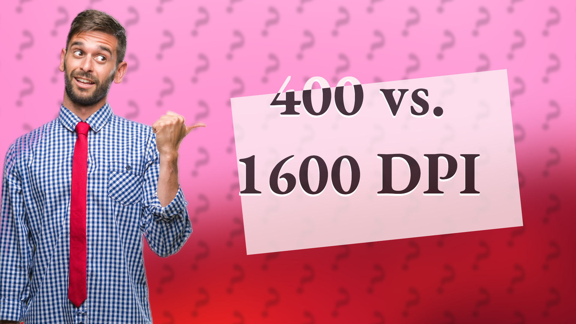 400 vs. 1600 DPI