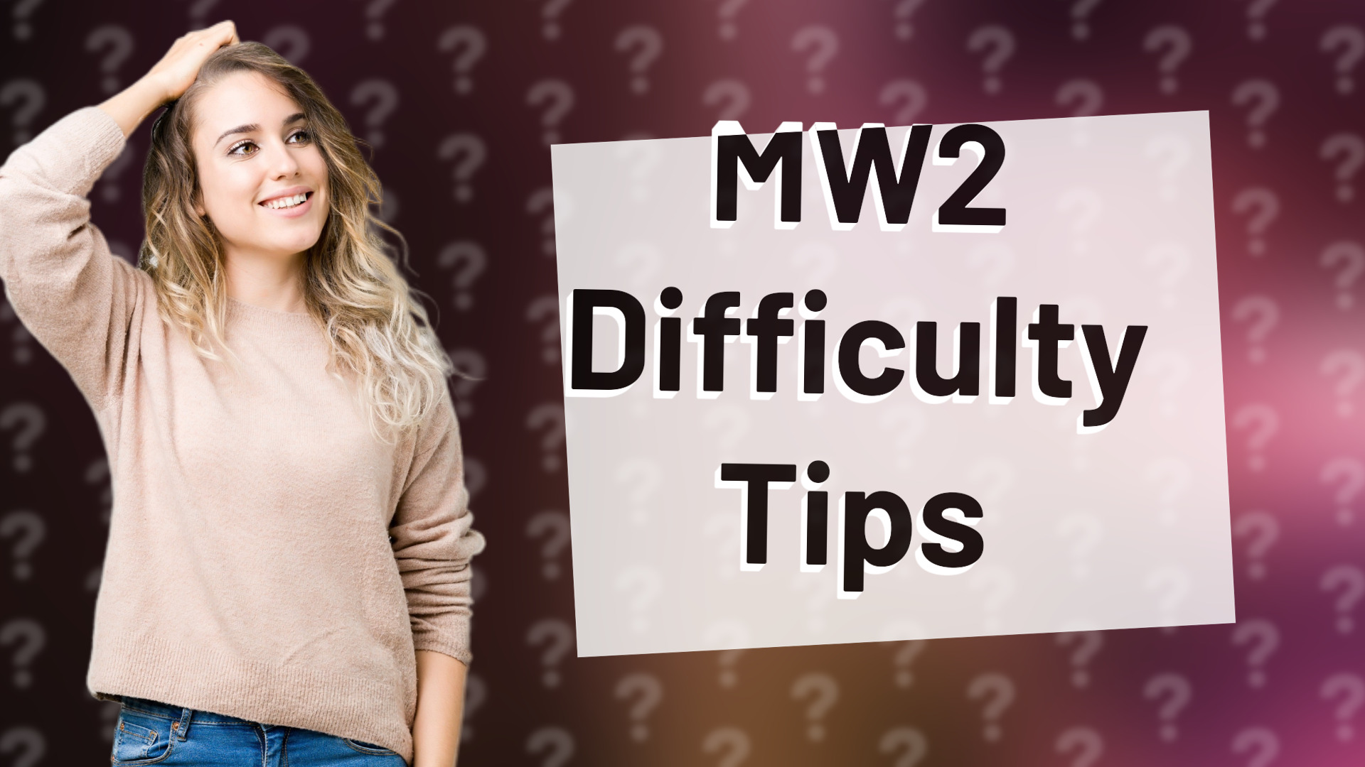 MW2 Difficulty Tips